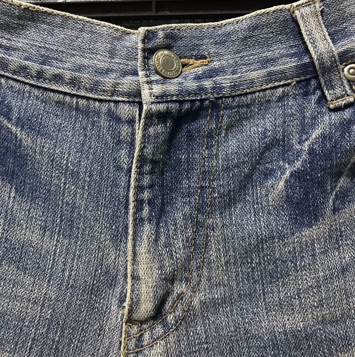 Japanese Brand THREE STONES THROW DENIM PANTS Size US 33 - 5 Thumbnail
