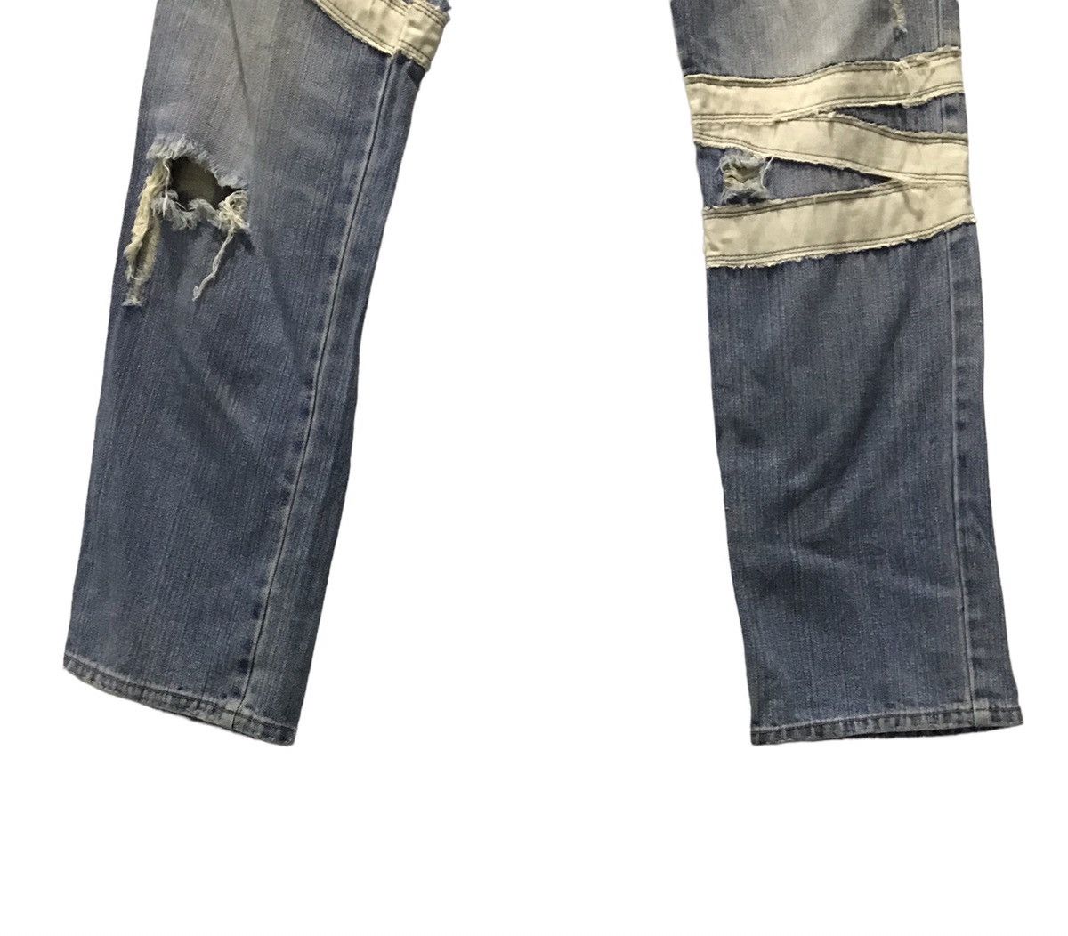 Japanese Brand THREE STONES THROW DENIM PANTS Size US 33 - 13 Thumbnail