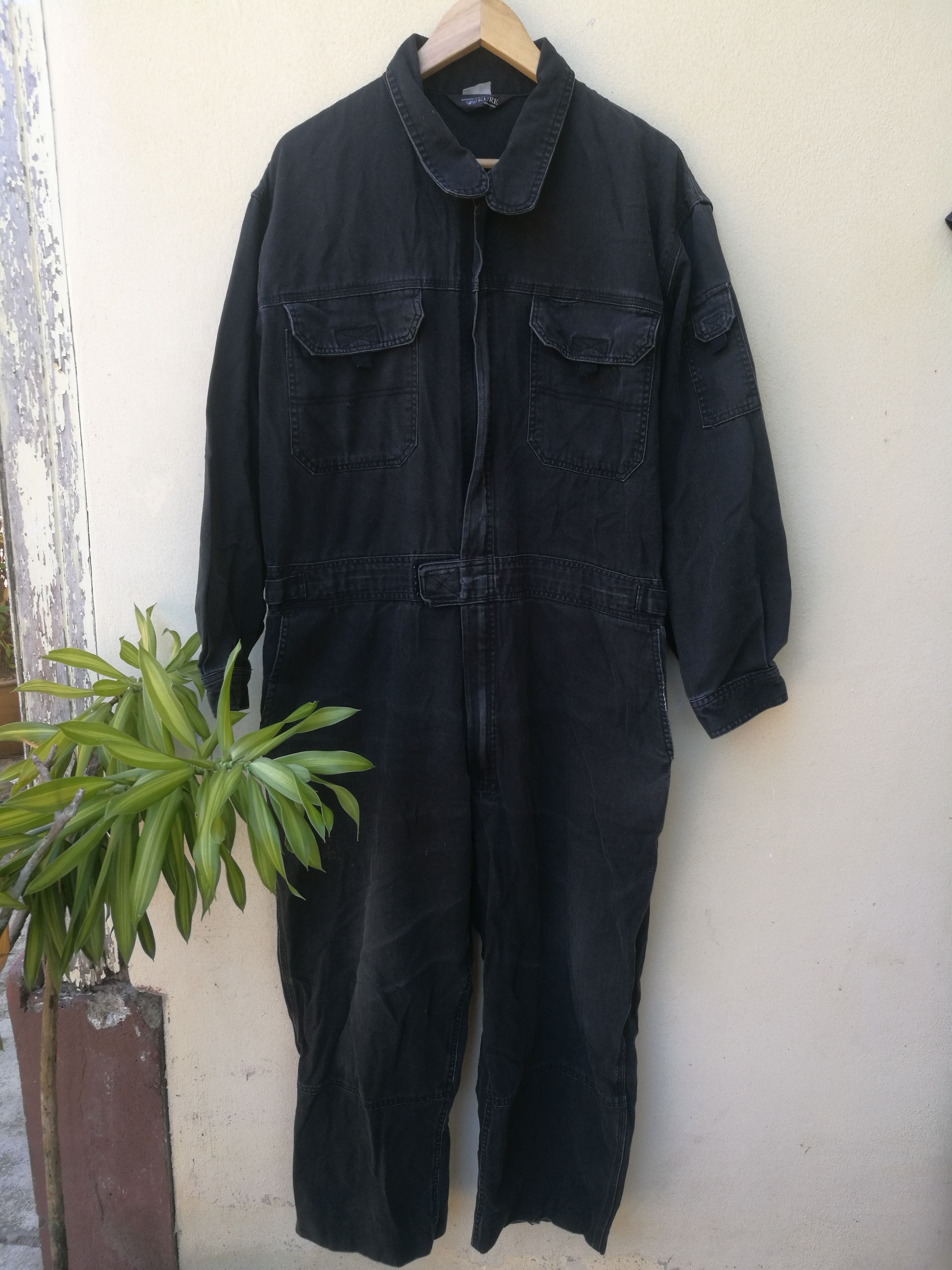 Japanese Brand T3 Craft Work Herringbone Twill Coverall Size US 34 / EU 50 - 2 Thumbnail