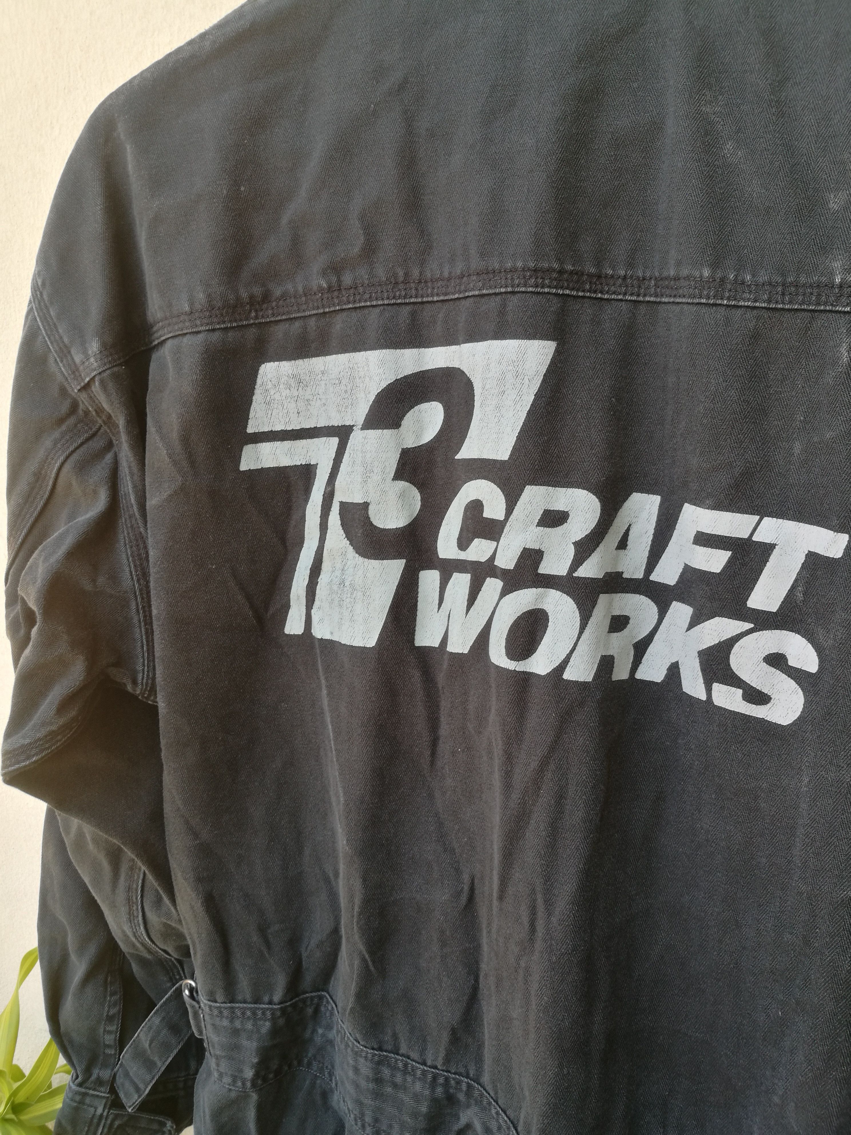 Japanese Brand T3 Craft Work Herringbone Twill Coverall Size US 34 / EU 50 - 4 Thumbnail