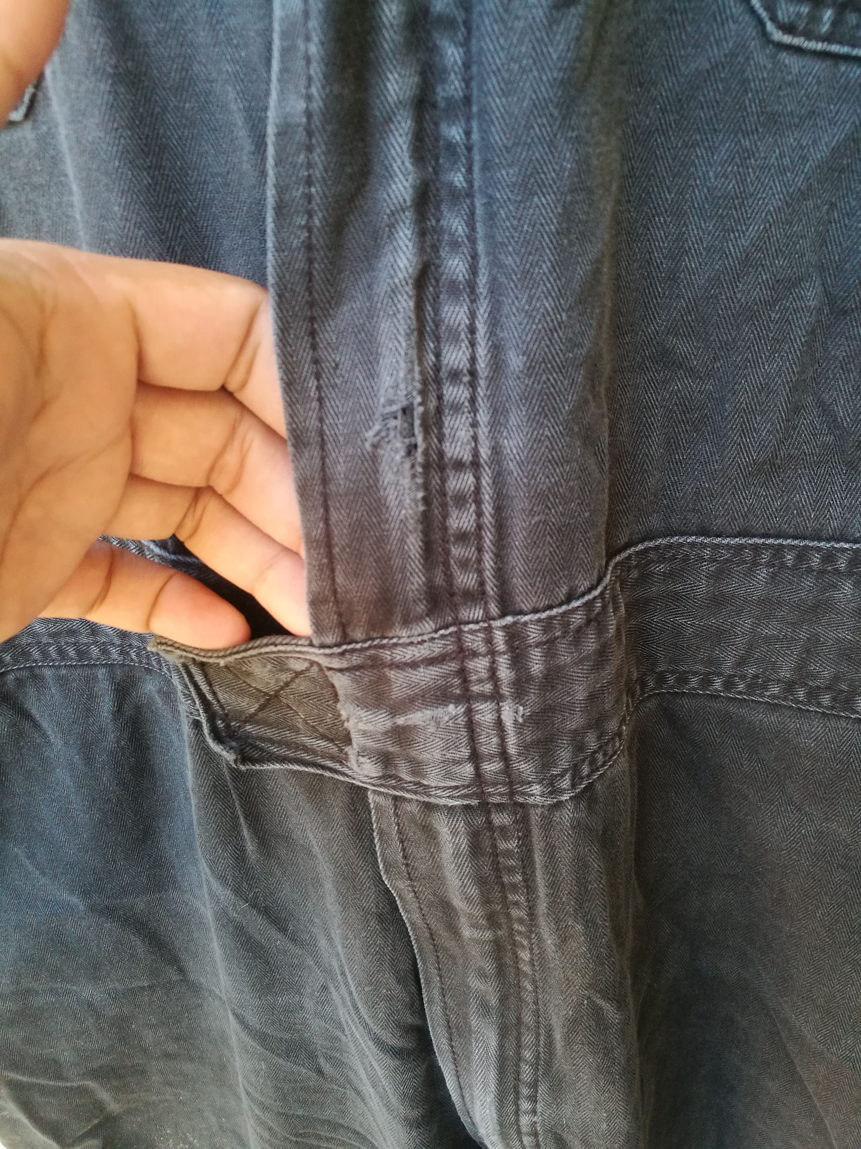 Japanese Brand T3 Craft Work Herringbone Twill Coverall Size US 34 / EU 50 - 6 Thumbnail