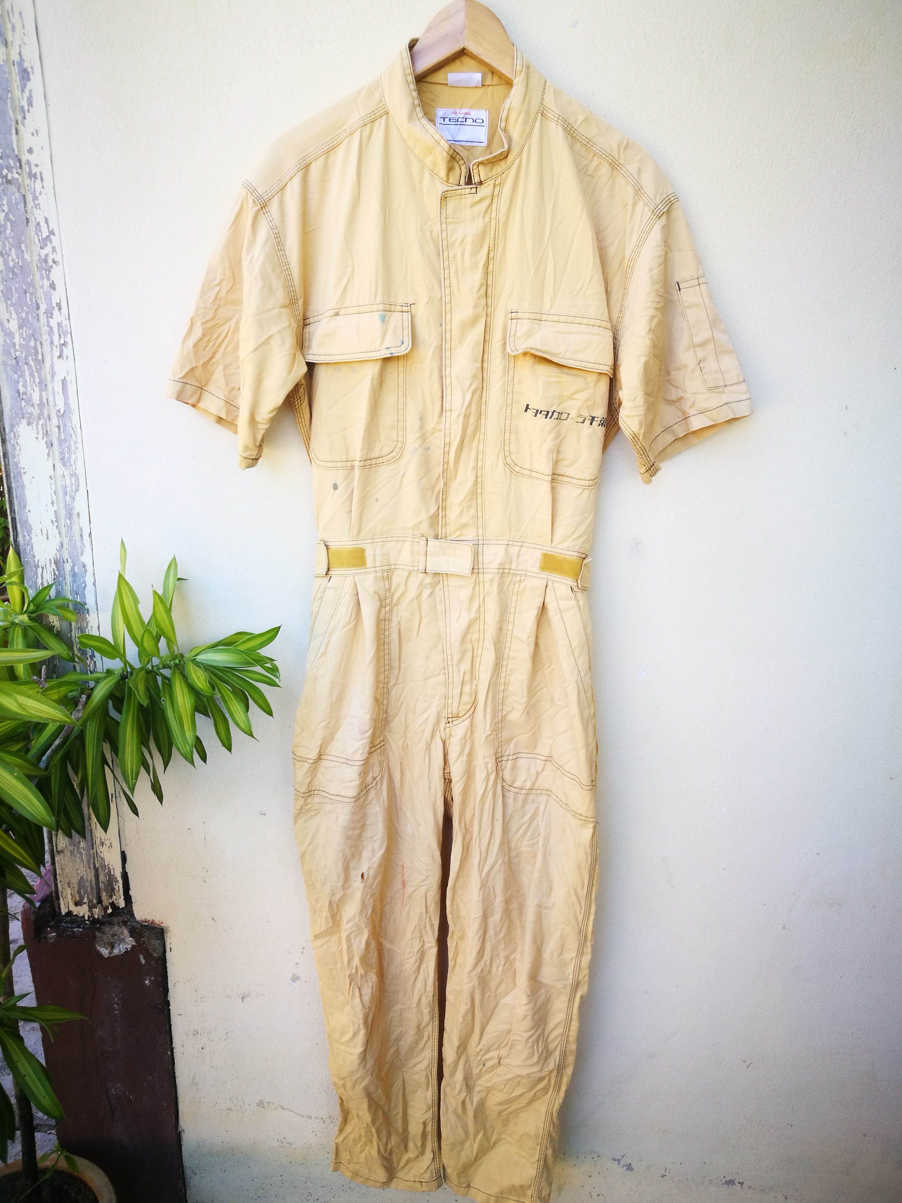 Gear for Sports × Japanese Brand Vintage TOYOTA TECHNO Japan Coverall Size US 30 / EU 46 - 10 Thumbnail