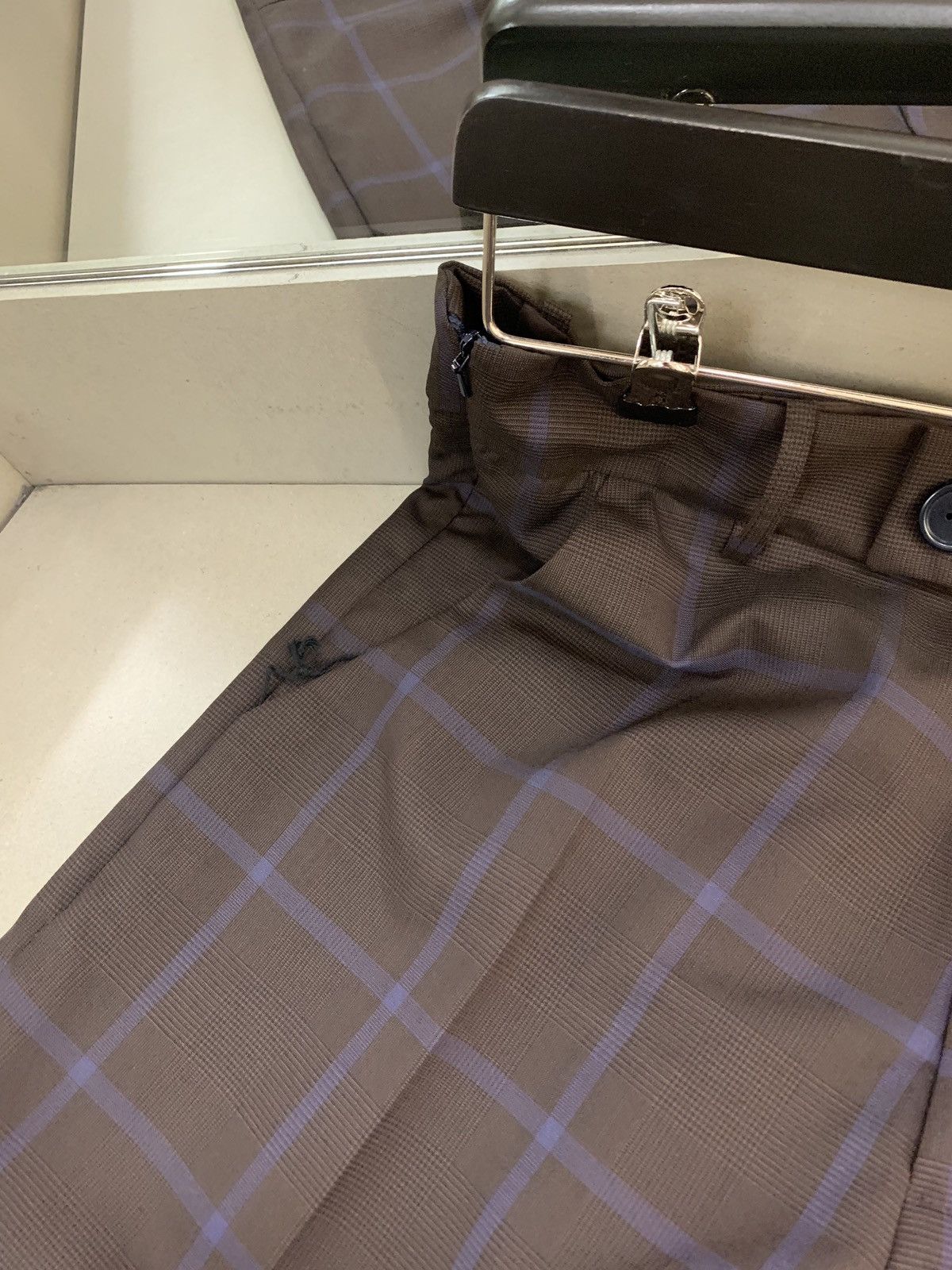 Martine Rose Brown Tartan Slacks Size US 32 / EU 48 - 8 Thumbnail