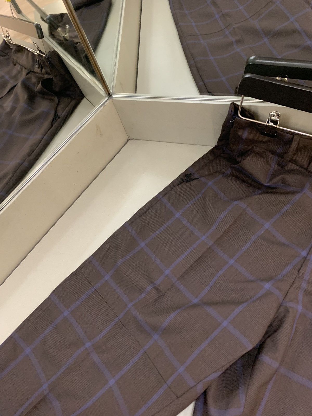 Martine Rose Brown Tartan Slacks Size US 32 / EU 48 - 9 Thumbnail