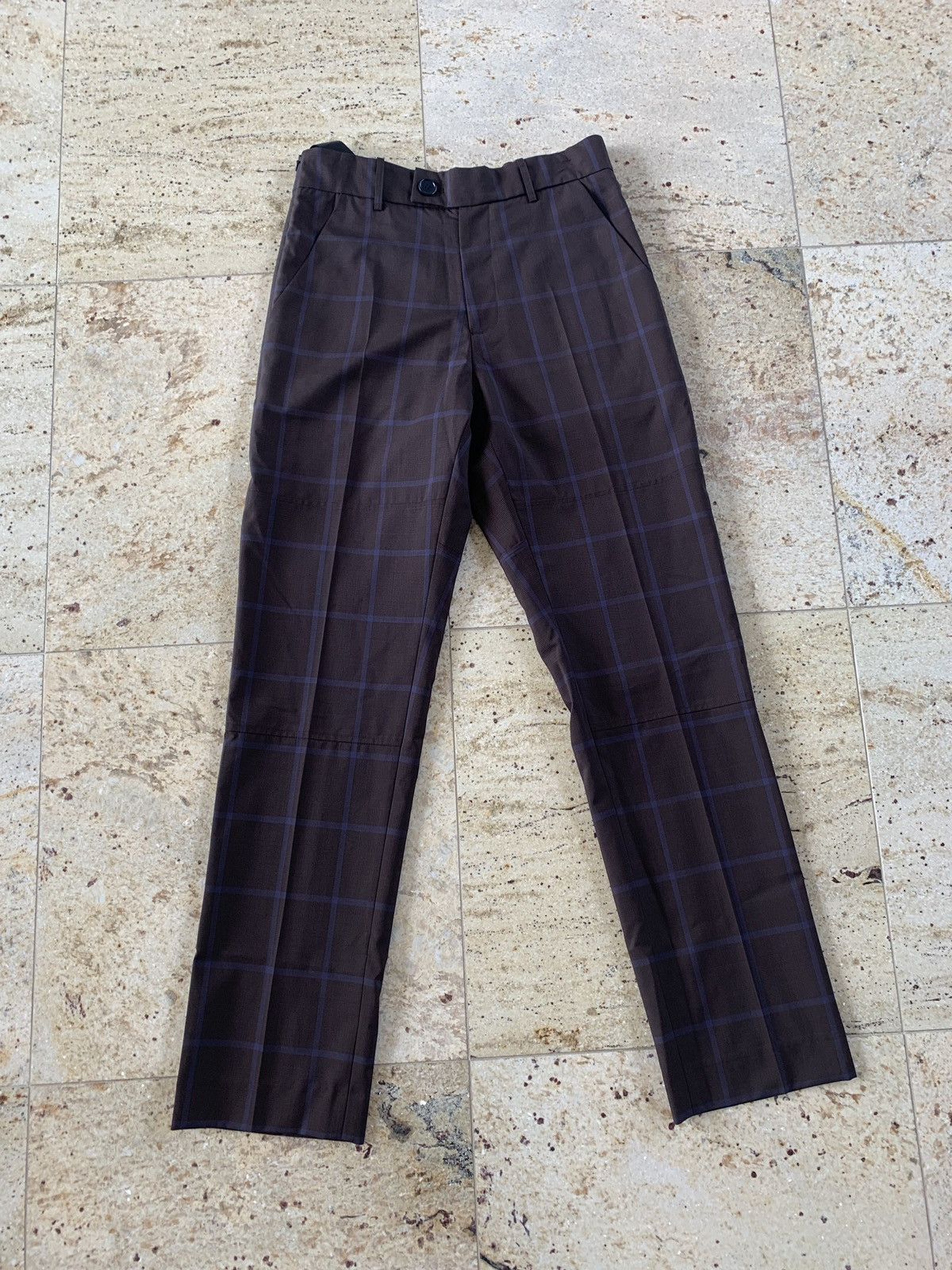 Martine Rose Brown Tartan Slacks Size US 32 / EU 48 - 2 Thumbnail