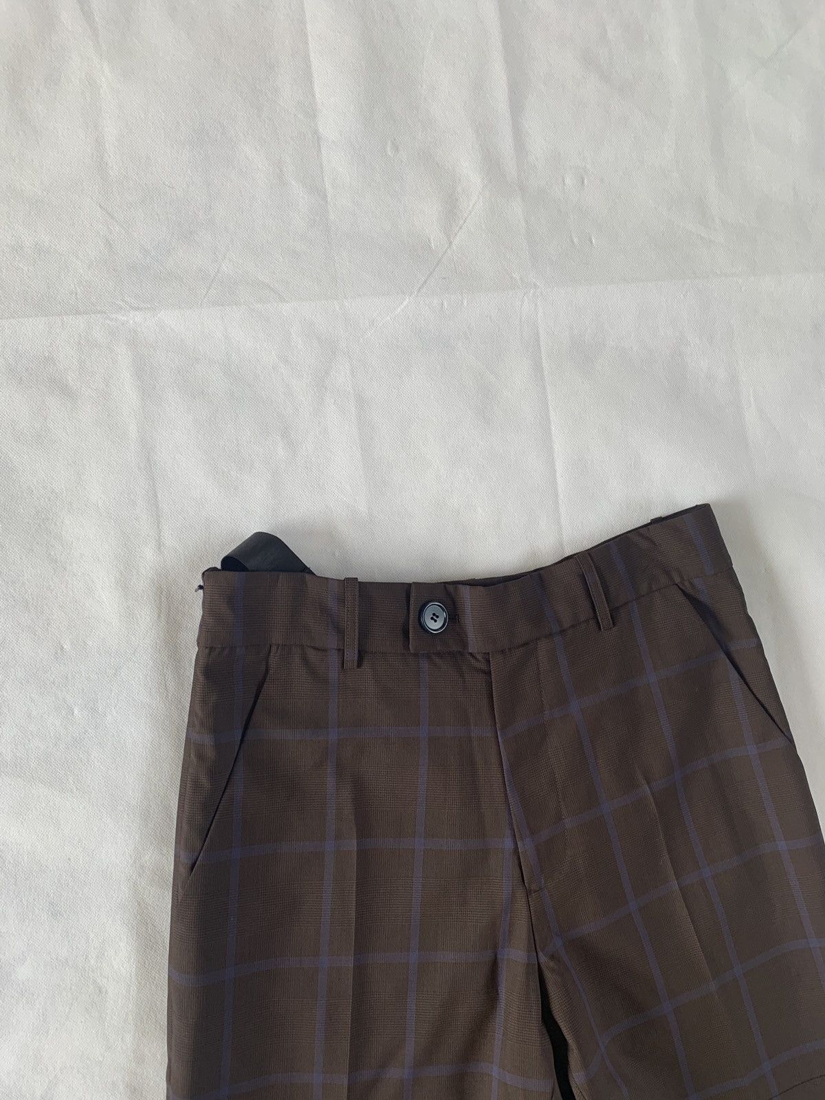 Martine Rose Brown Tartan Slacks Size US 32 / EU 48 - 12 Thumbnail