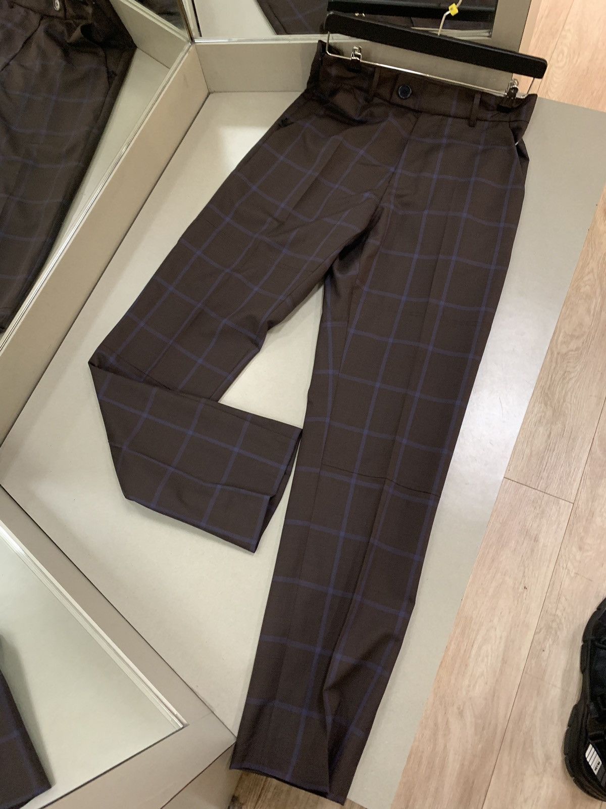 Martine Rose Brown Tartan Slacks Size US 32 / EU 48 - 4 Thumbnail