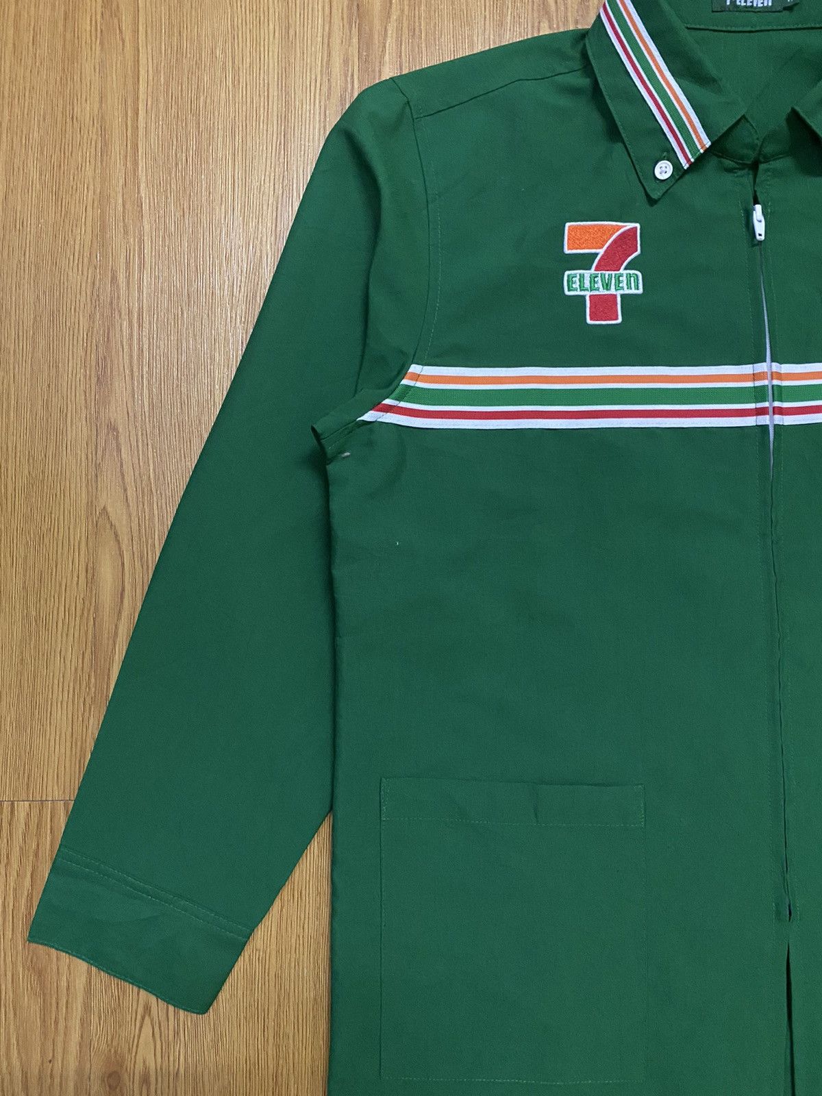 Vintage Vintage 7 Eleven Embroidery Logo Workwear Zipper Size US M / EU 48-50 / 2 - 5 Thumbnail