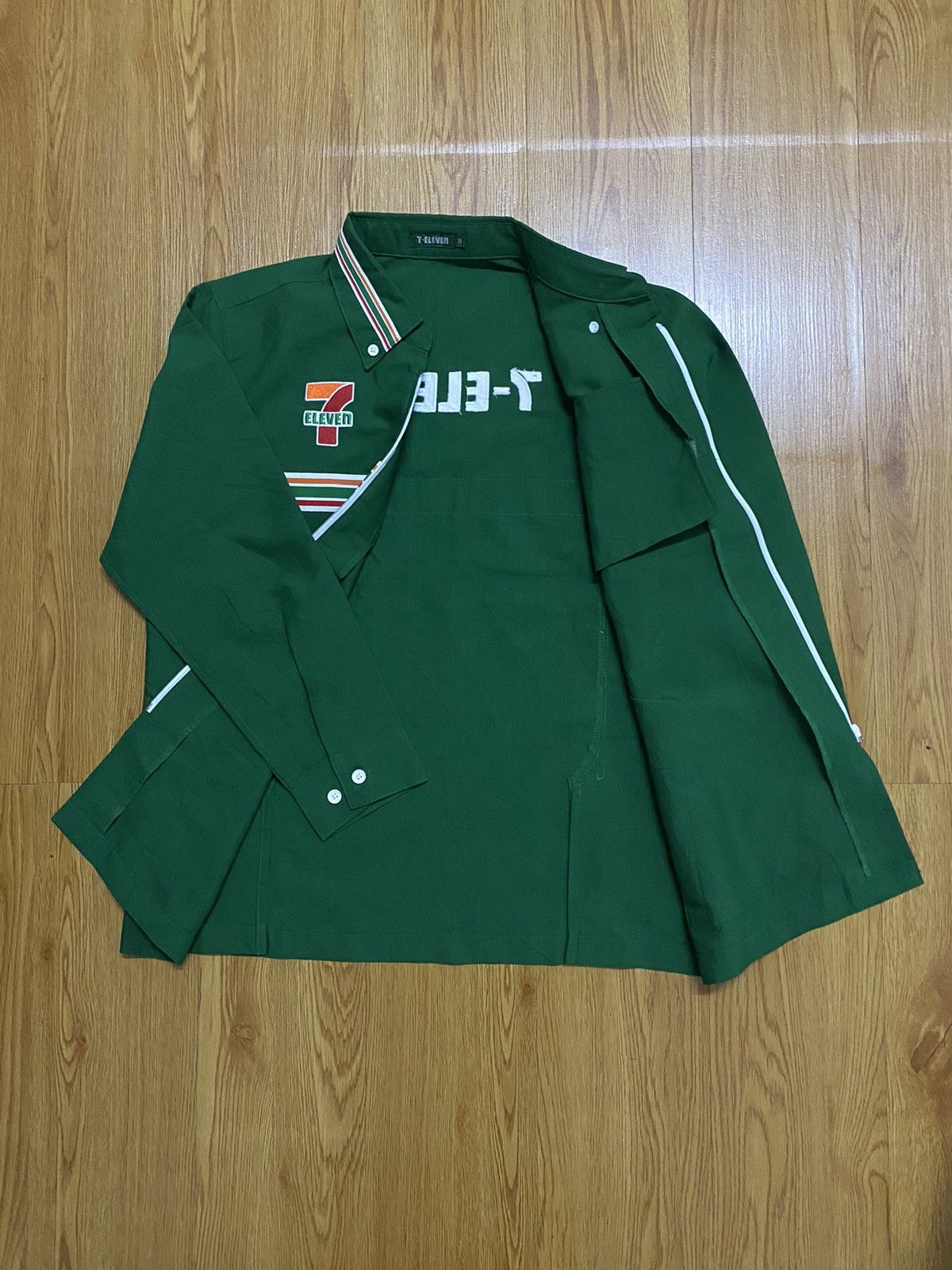 Vintage Vintage 7 Eleven Embroidery Logo Workwear Zipper Size US M / EU 48-50 / 2 - 3 Thumbnail
