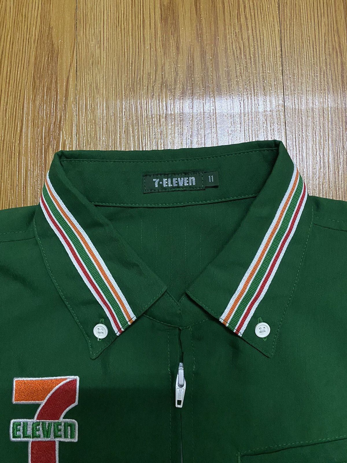 Vintage Vintage 7 Eleven Embroidery Logo Workwear Zipper Size US M / EU 48-50 / 2 - 6 Thumbnail