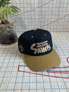 New Orleans Saints Vintage Sports Specialties Script Wool Snapback