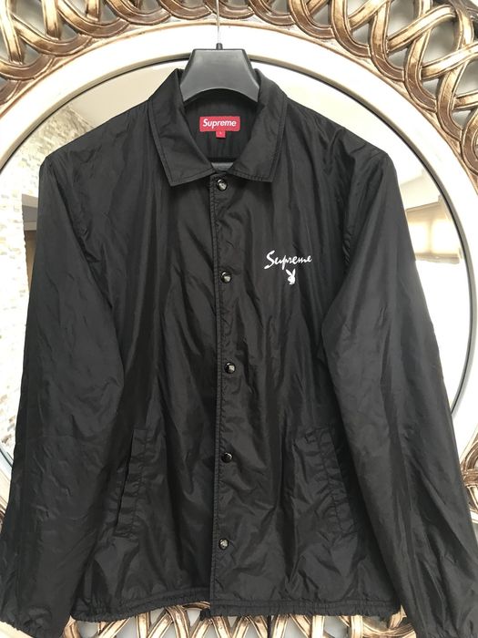 Supreme playboy coach store jacket