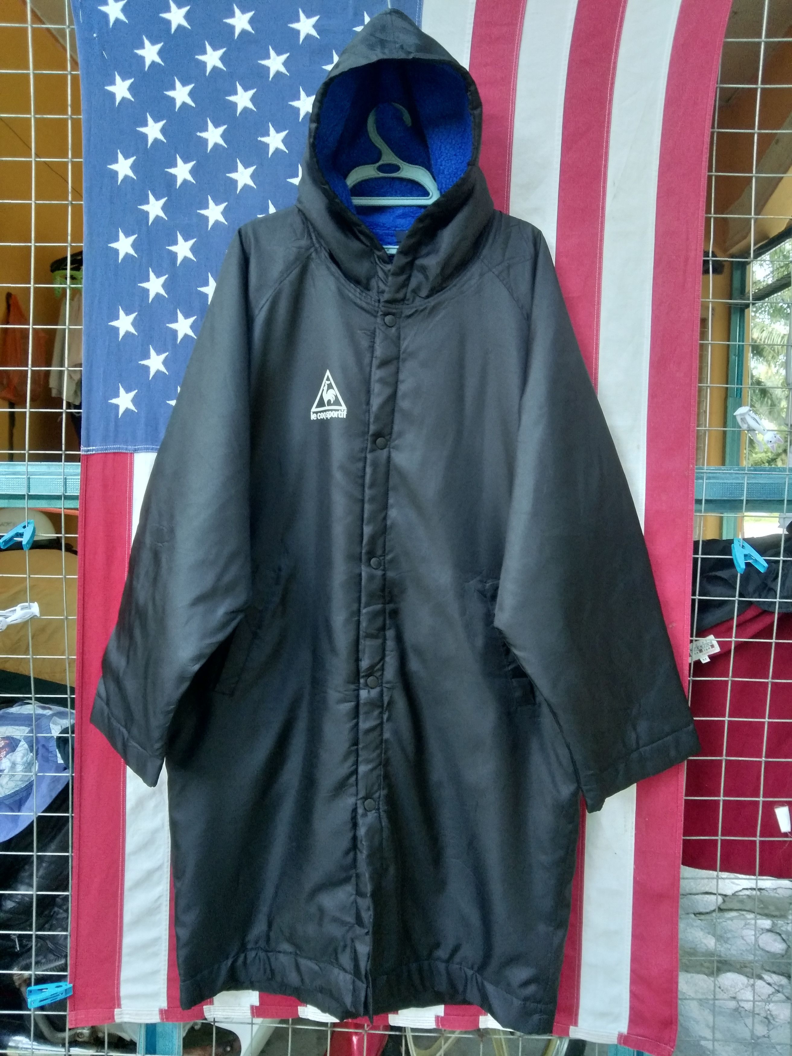 Le Coq Sportif × Sports Specialties LE COQ SPORTIF(JAPAN) HOODIE SHERPA PARKA LONG JACKET Size US L / EU 52-54 / 3 - 3 Thumbnail