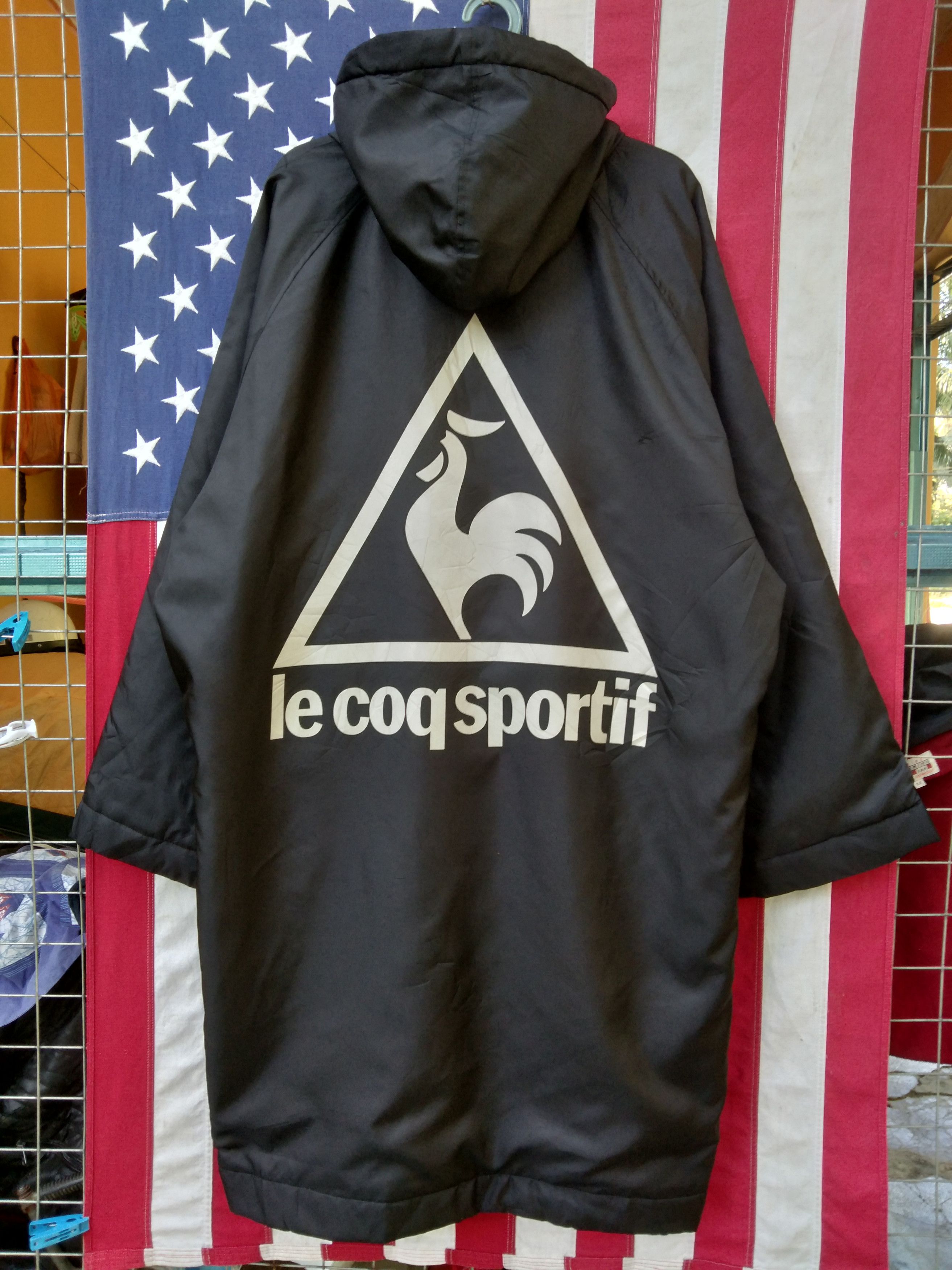 Le Coq Sportif × Sports Specialties LE COQ SPORTIF(JAPAN) HOODIE SHERPA PARKA LONG JACKET Size US L / EU 52-54 / 3 - 2 Thumbnail