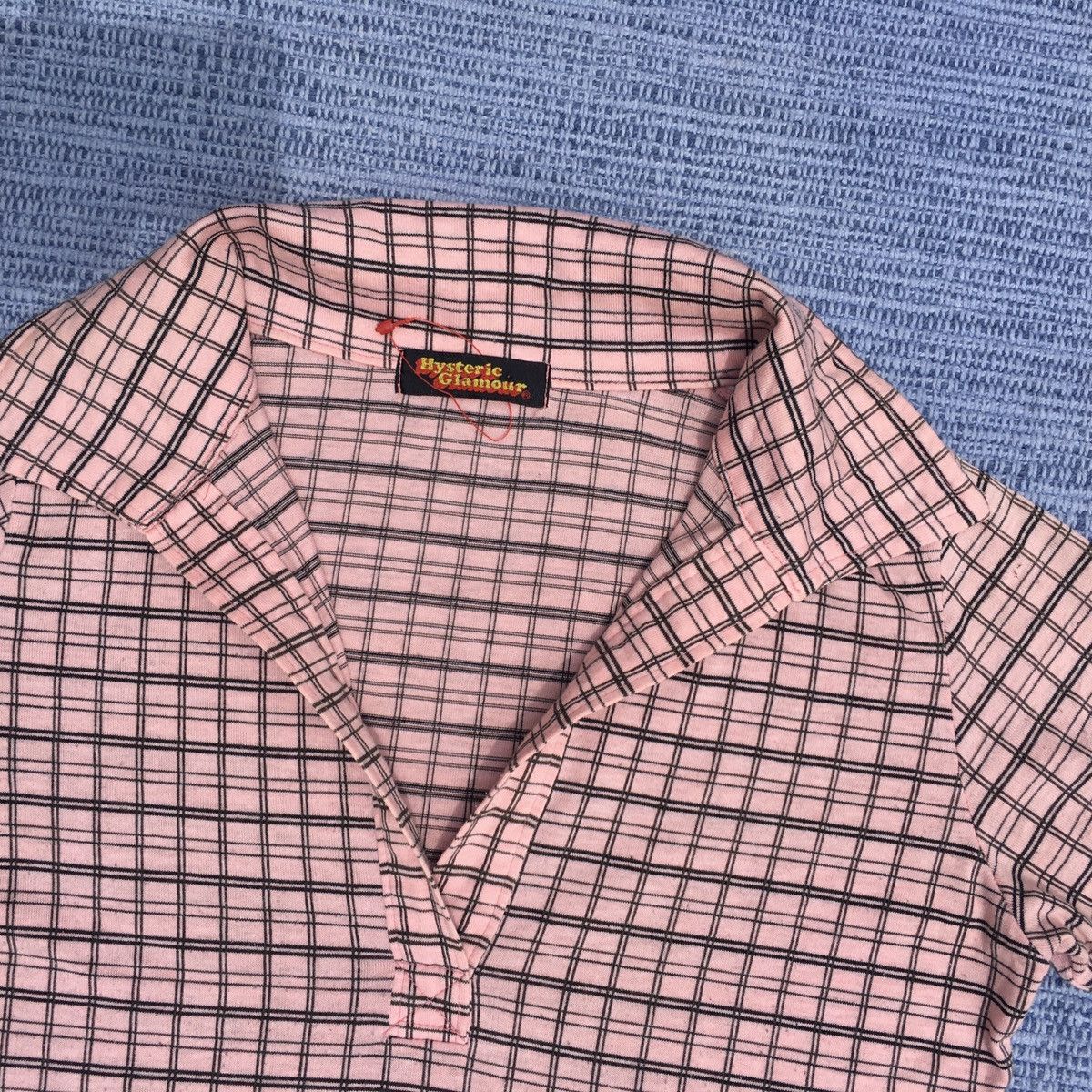 Hysteric Glamour vintage 90s checker top Size US S / EU 44-46 / 1 - 2 Thumbnail
