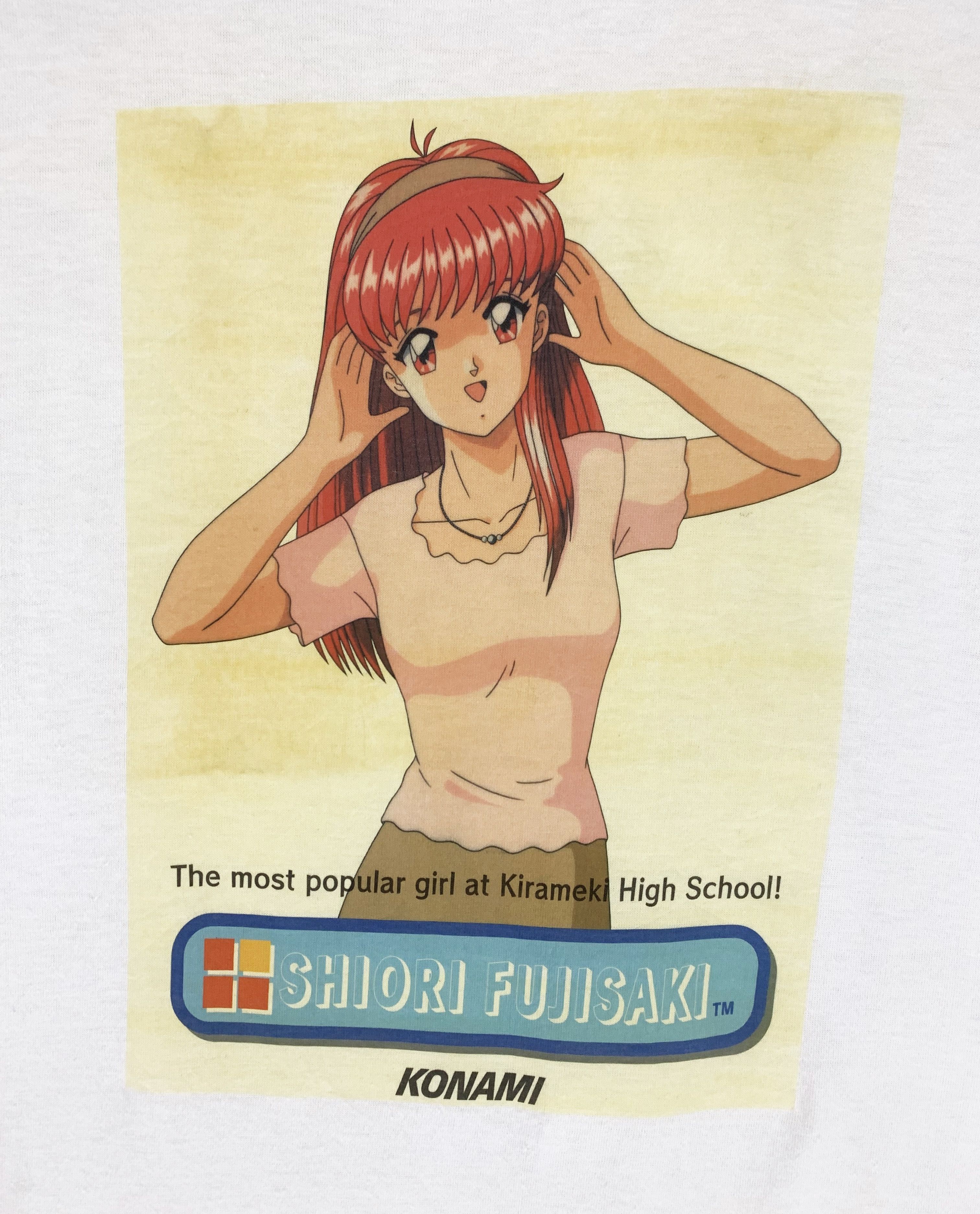 Japanese Brand × Playstation × Vintage Tokimeki memorial shiori fujisaki konami game vtg 90s tee Size US S / EU 44-46 / 1 - 3 Thumbnail
