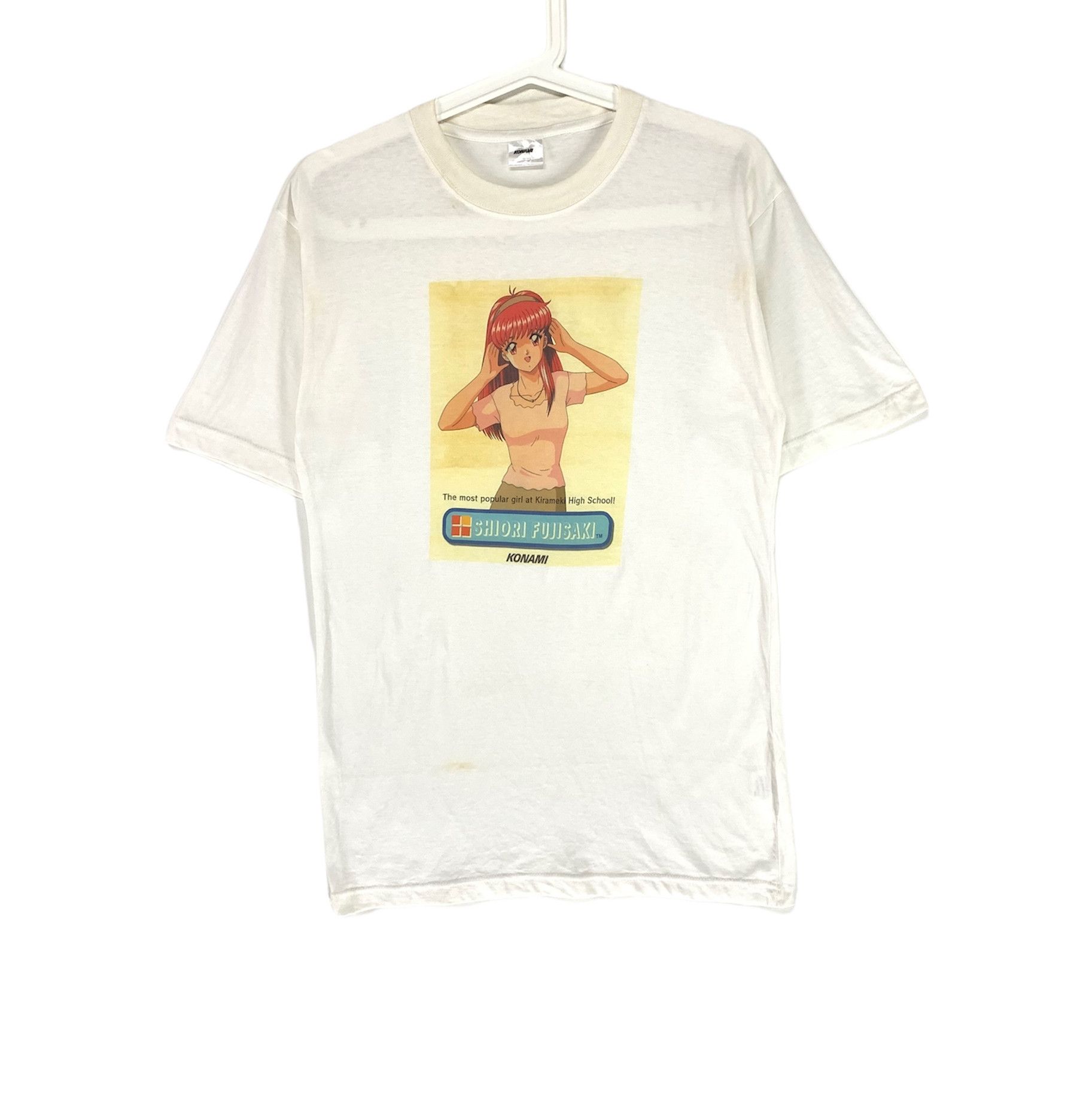 Japanese Brand × Playstation × Vintage Tokimeki memorial shiori fujisaki konami game vtg 90s tee Size US S / EU 44-46 / 1 - 1 Thumbnail