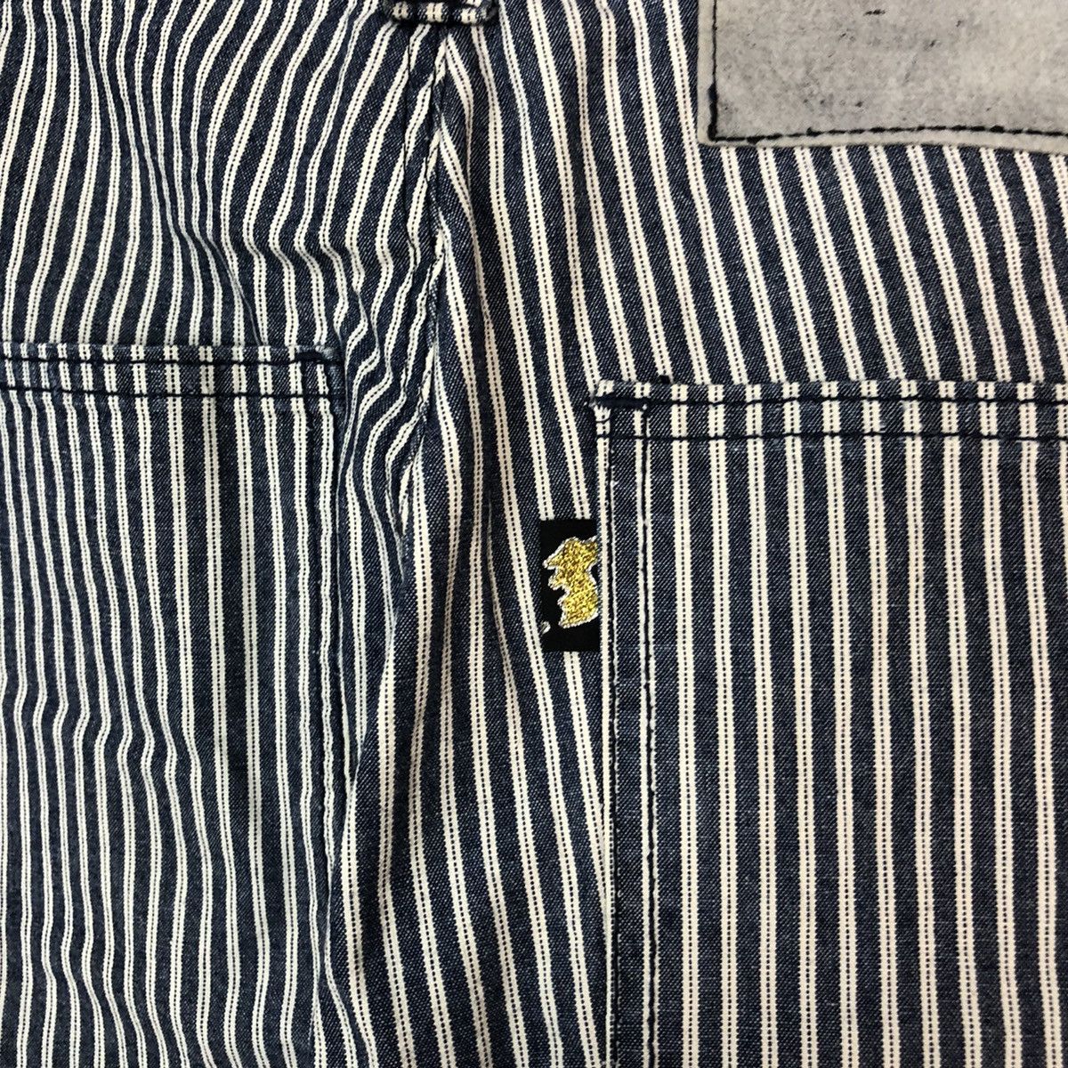 Japanese Brand DLL japan Stripe double knee Cargo Multipocket Pants #1360 Size US 30 / EU 46 - 14 Thumbnail