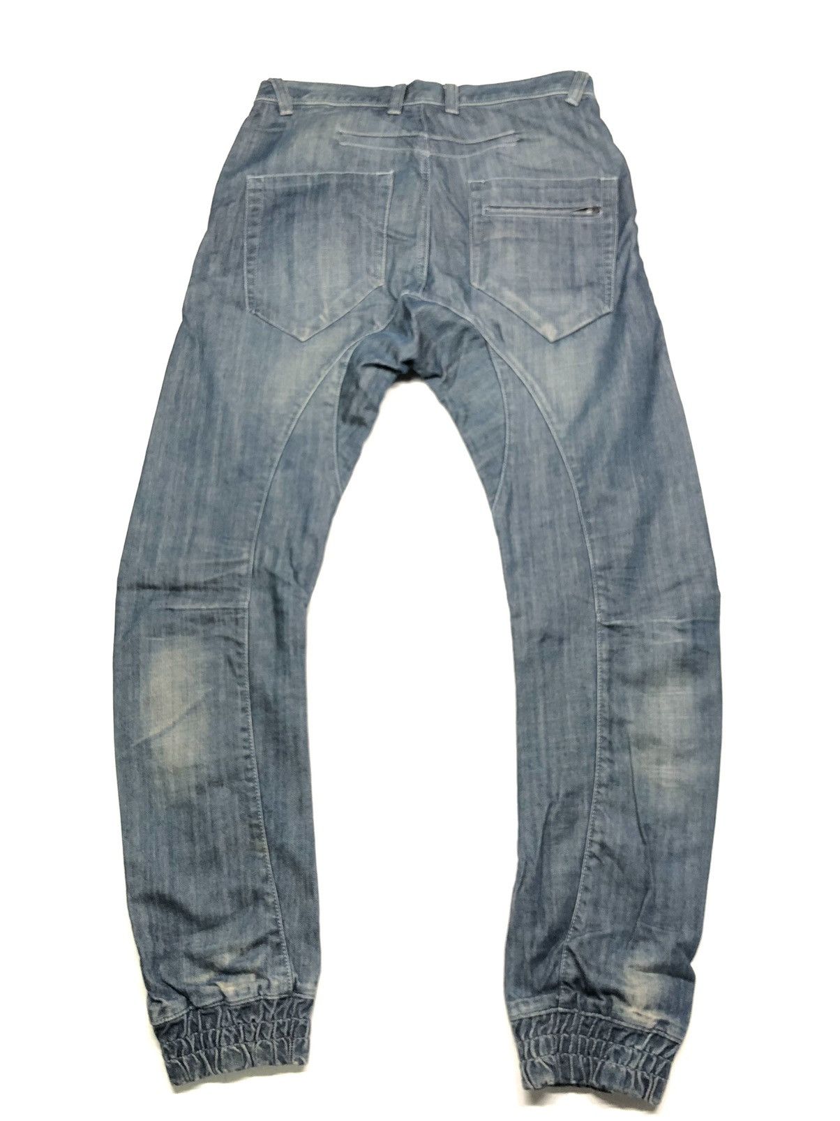 Topman TOP MAN DISSTRESSED CURVE DENIM NICE DESIGN Size US 32 / EU 48 - 5 Thumbnail