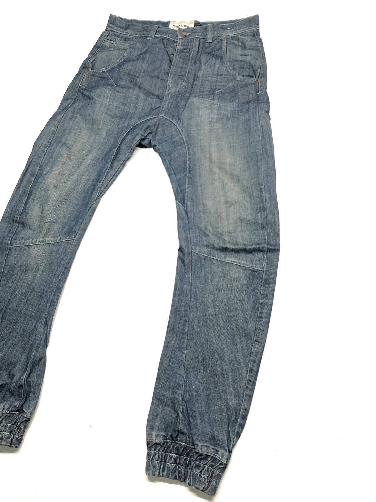 Topman TOP MAN DISSTRESSED CURVE DENIM NICE DESIGN Size US 32 / EU 48 - 3 Thumbnail