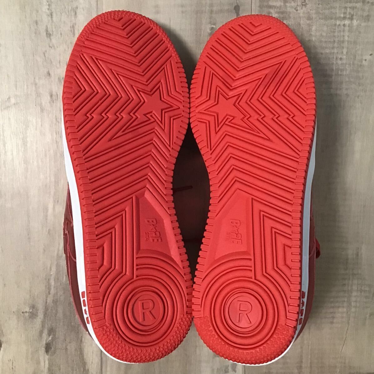 Bape Red foil BAPESTA sneakers a bathing ape BAPE sta shoes Size US 10.5 / EU 43-44 - 6 Thumbnail