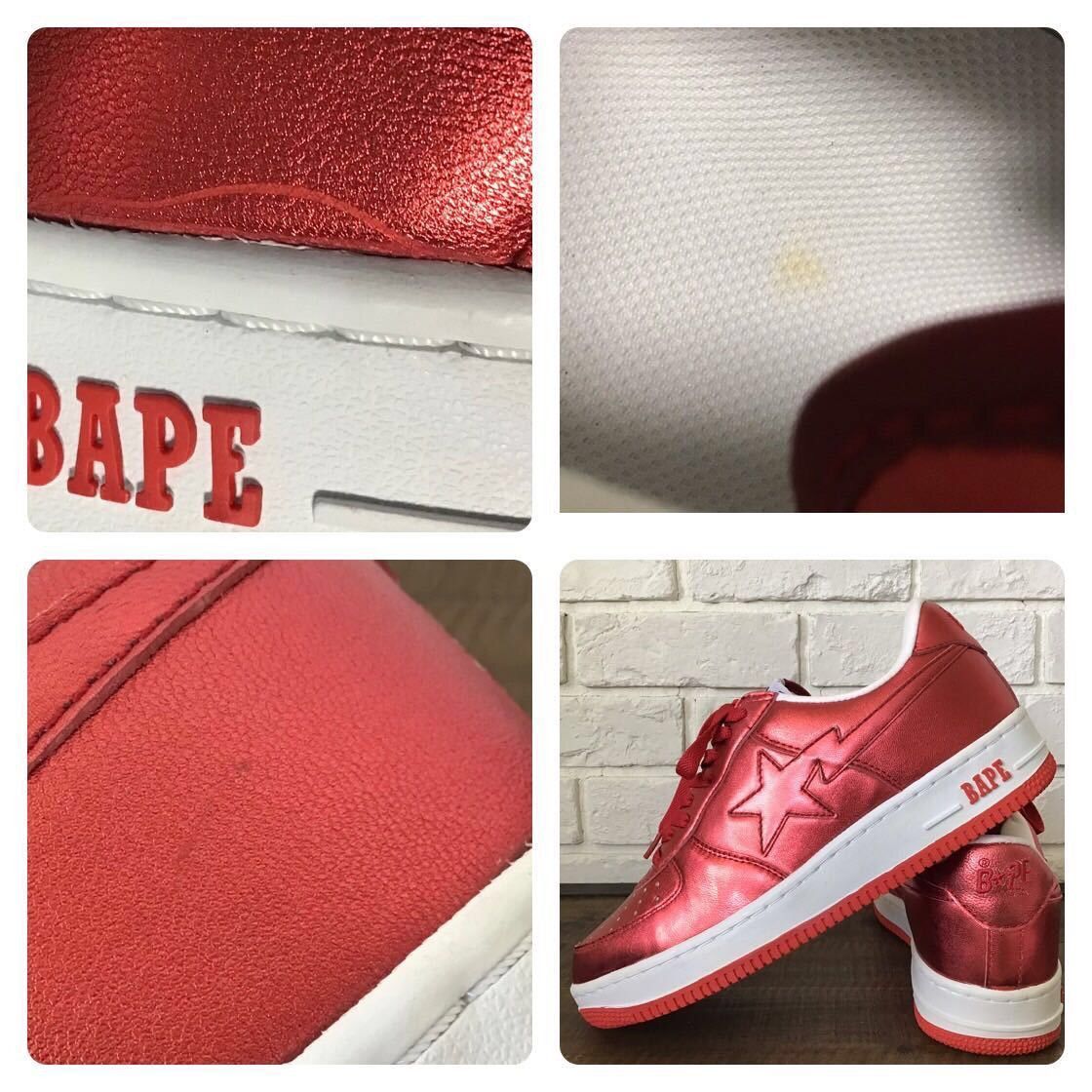 Bape Red foil BAPESTA sneakers a bathing ape BAPE sta shoes Size US 10.5 / EU 43-44 - 8 Thumbnail