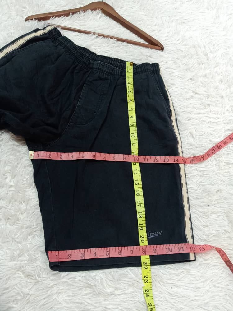 Stussy × Vintage VINTAGE 90s STUSSY SHORT PANTS MADE IN USA 🇺🇸 Size US 33 - 9 Thumbnail
