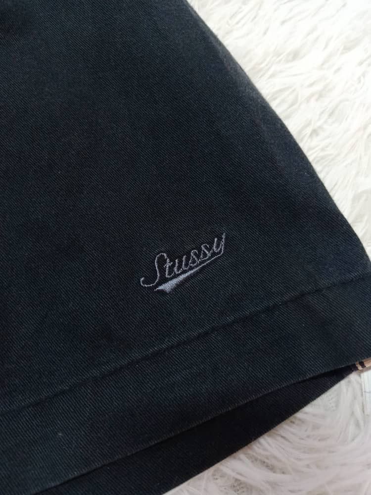 Stussy × Vintage VINTAGE 90s STUSSY SHORT PANTS MADE IN USA 🇺🇸 Size US 33 - 3 Thumbnail