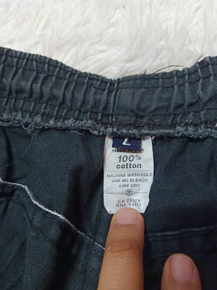 Stussy × Vintage VINTAGE 90s STUSSY SHORT PANTS MADE IN USA 🇺🇸 Size US 33 - 6 Thumbnail