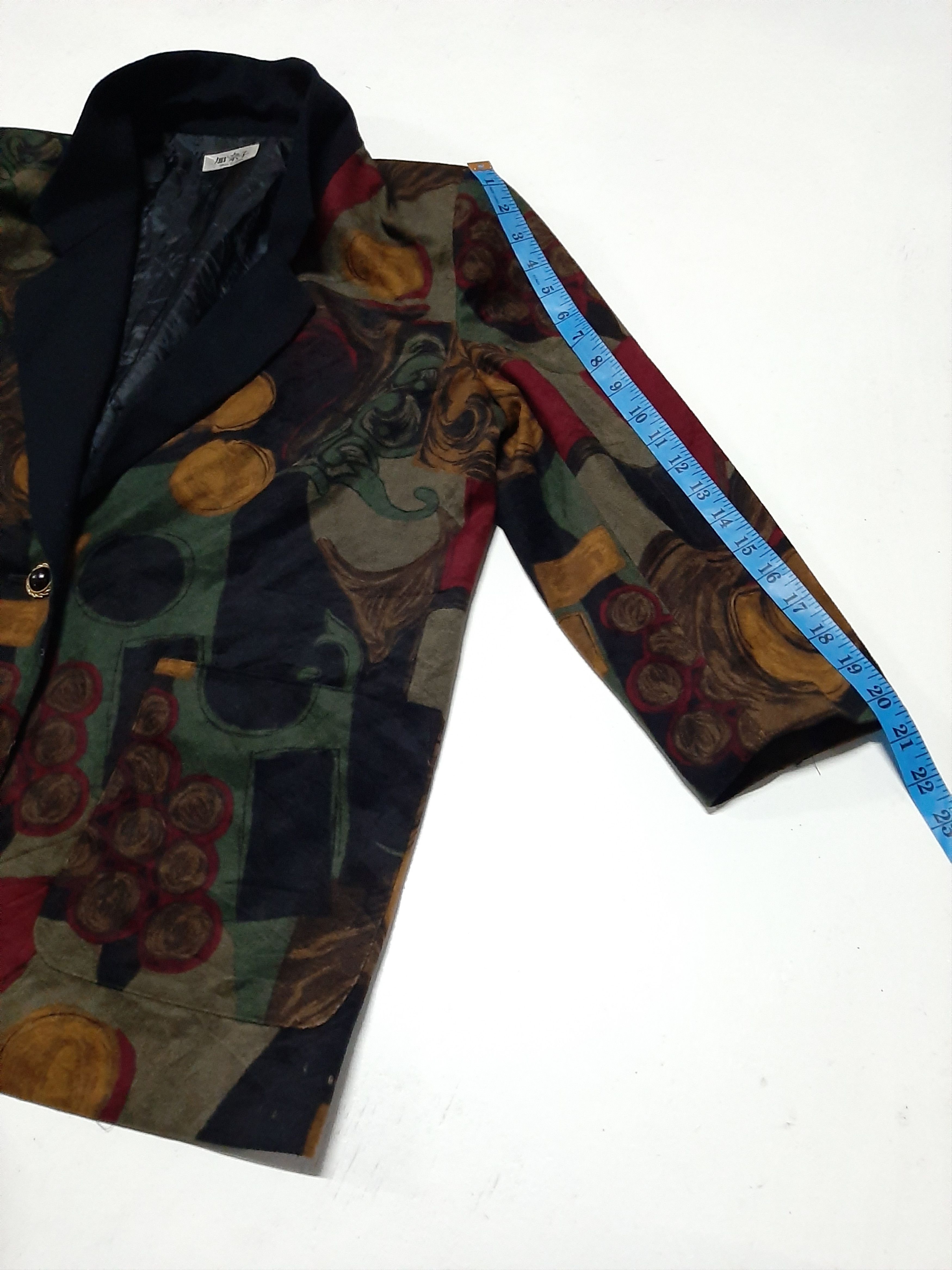 Japanese Brand × Vintage RARE VINTAGE VELVET BLAZER FULL DESIGN MADE IN JAPAN 🇯🇵 Size US L / EU 52-54 / 3 - 3 Thumbnail
