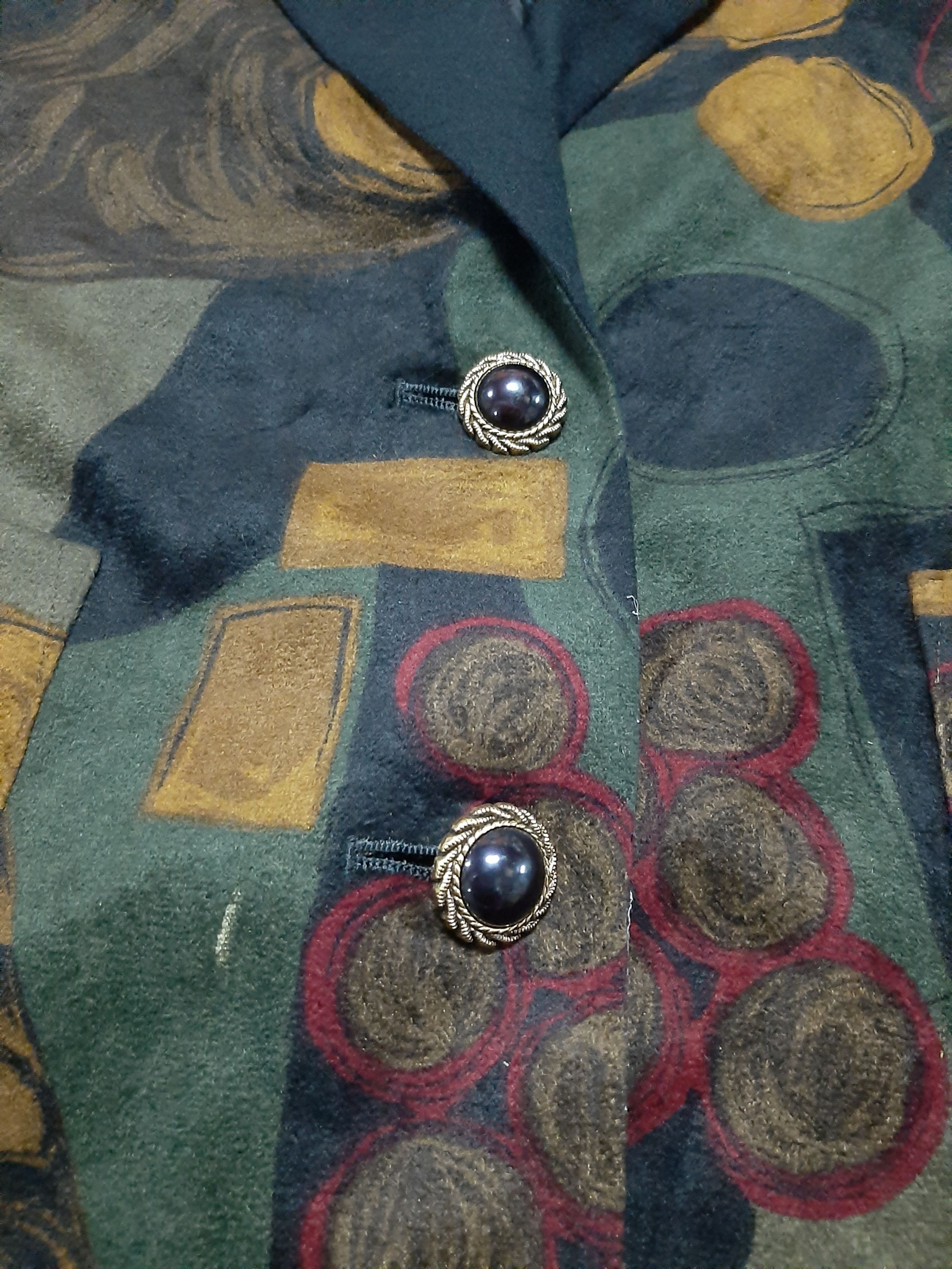 Japanese Brand × Vintage RARE VINTAGE VELVET BLAZER FULL DESIGN MADE IN JAPAN 🇯🇵 Size US L / EU 52-54 / 3 - 5 Thumbnail