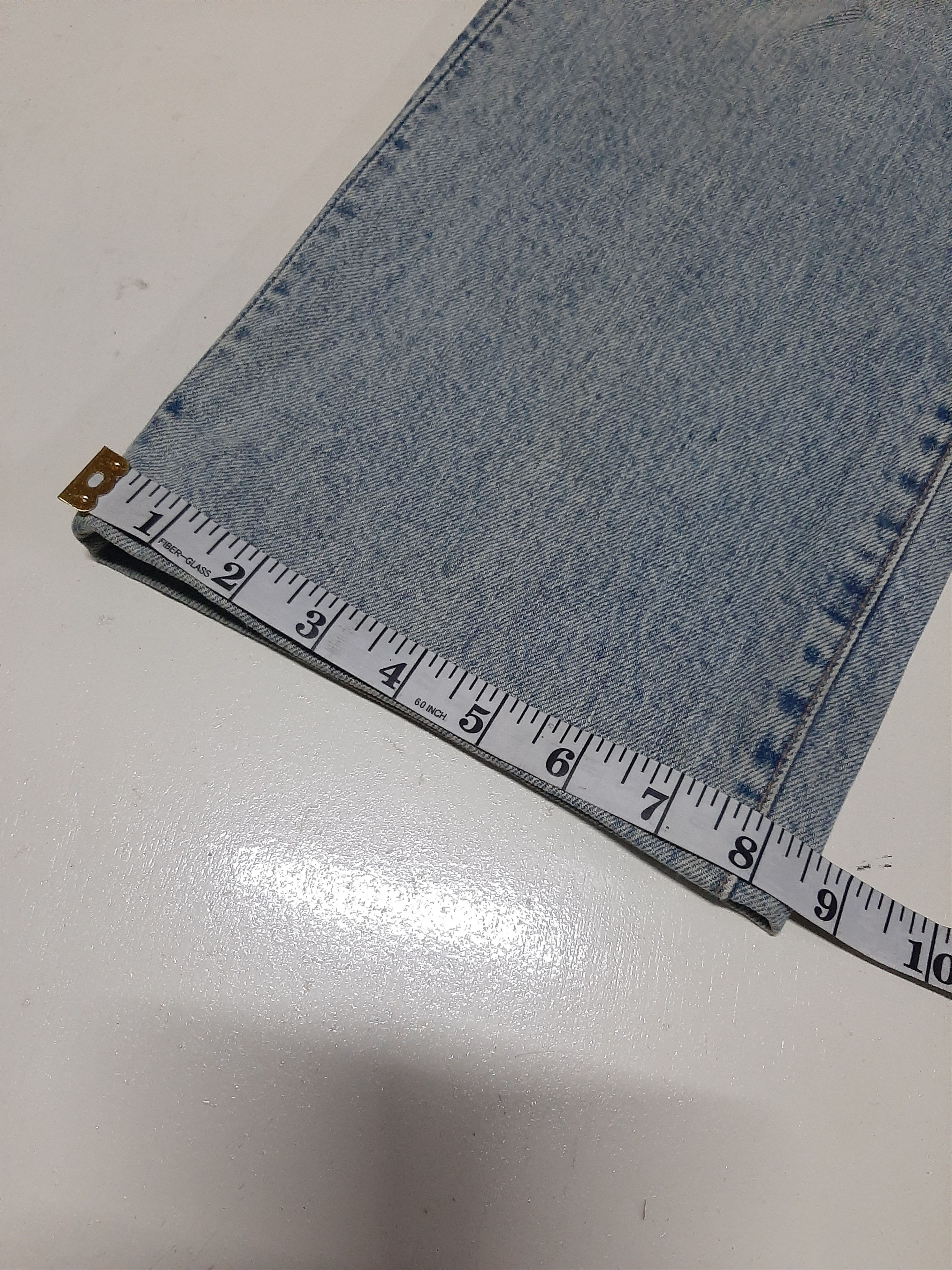 Vintage × Wrangler VINTAGE WRANGLER BLUE BELL DISTRESSED SELVEDGE DENIM Size US 30 / EU 46 - 16 Thumbnail