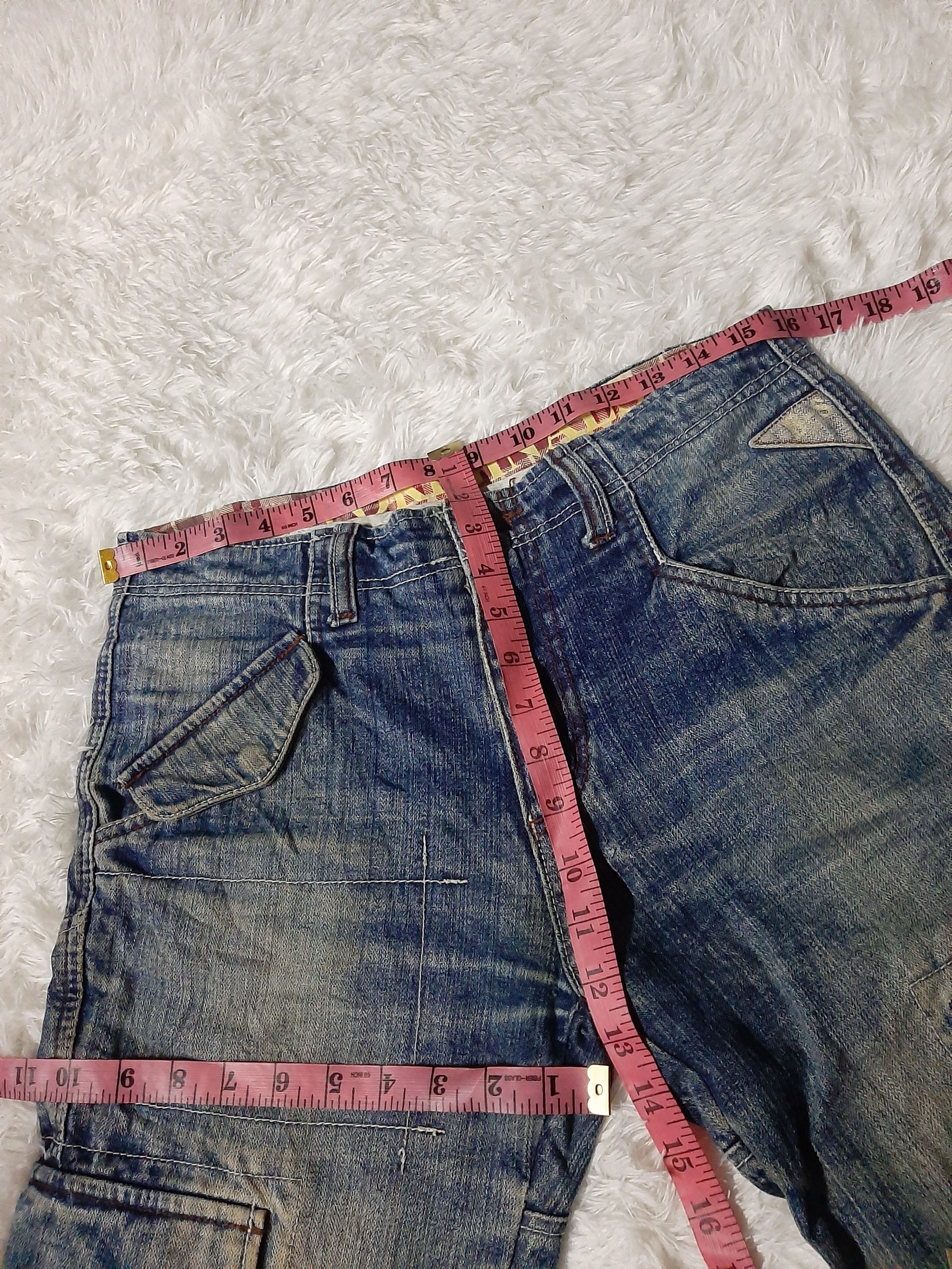 Japanese Brand × Vintage VINTAGE RUSTY B-S RAW LIMITED EDITION CARGO MULTI POCKET Size US 31 - 15 Thumbnail