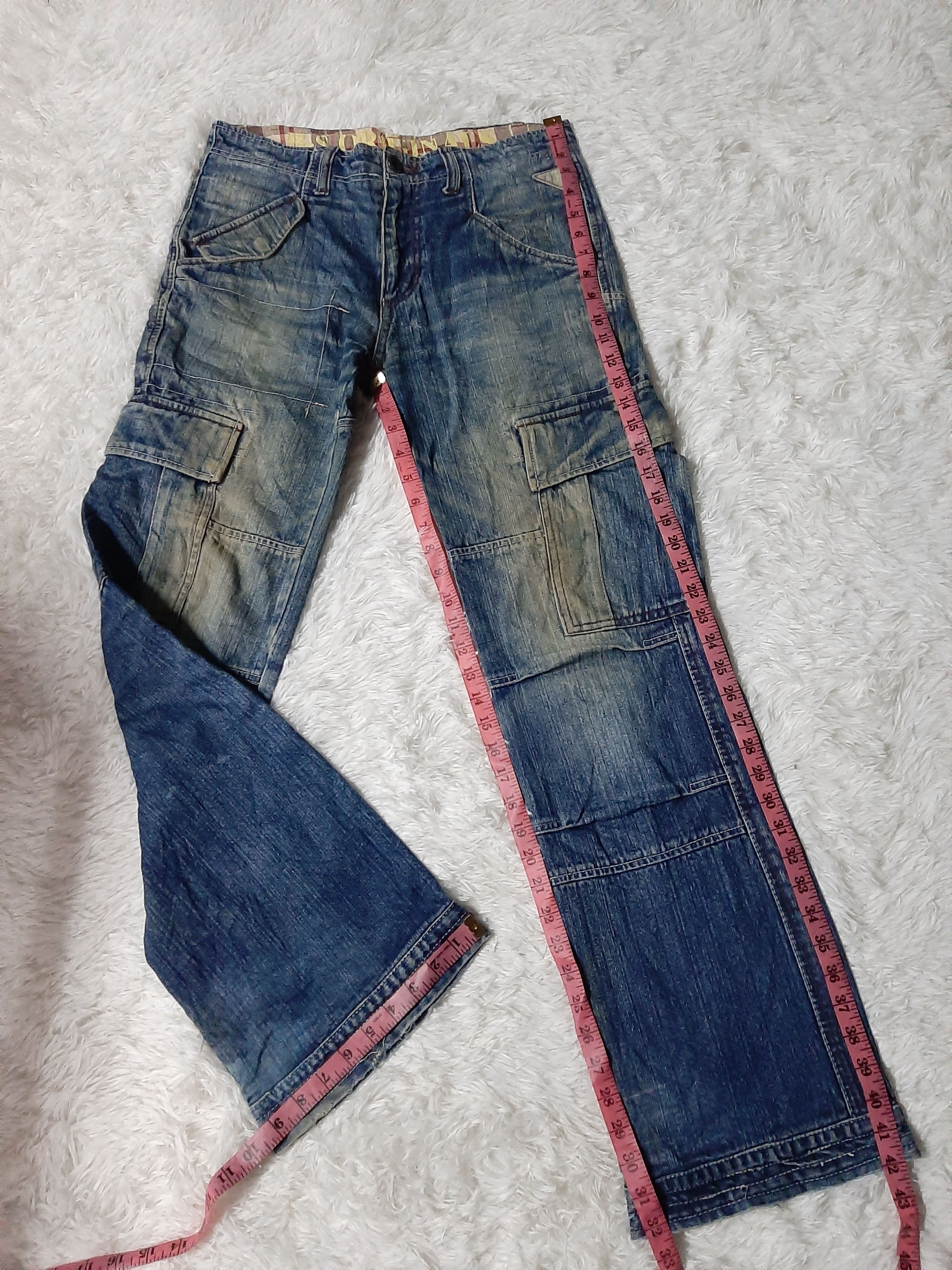Japanese Brand × Vintage VINTAGE RUSTY B-S RAW LIMITED EDITION CARGO MULTI POCKET Size US 31 - 16 Thumbnail