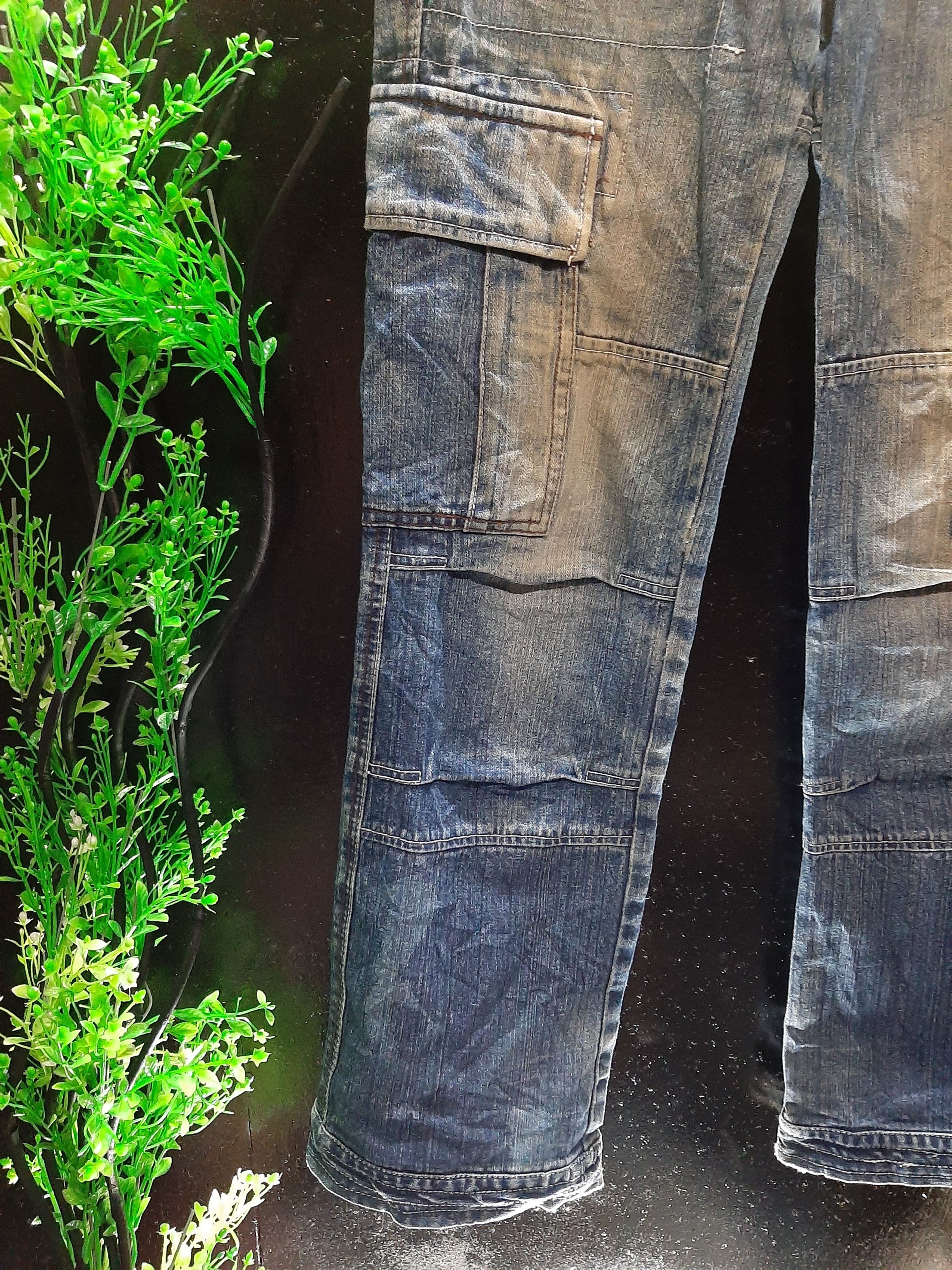 Japanese Brand × Vintage VINTAGE RUSTY B-S RAW LIMITED EDITION CARGO MULTI POCKET Size US 31 - 5 Thumbnail