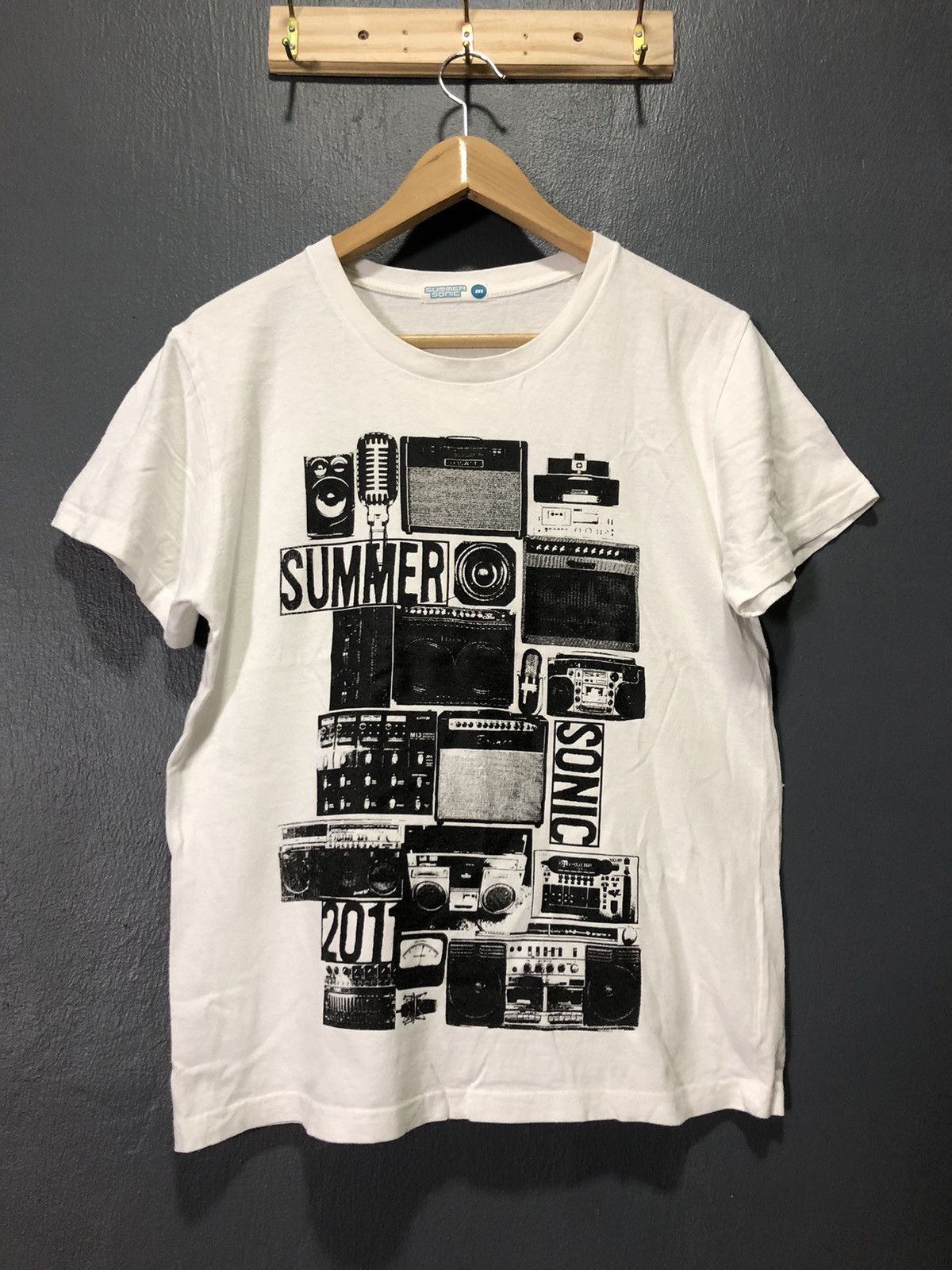 Band Tees VINTAGE SUMMER SONIC 2011 TOUR JAPAN TOKYO OSAKA SHIRT Size US S / EU 44-46 / 1 - 3 Thumbnail