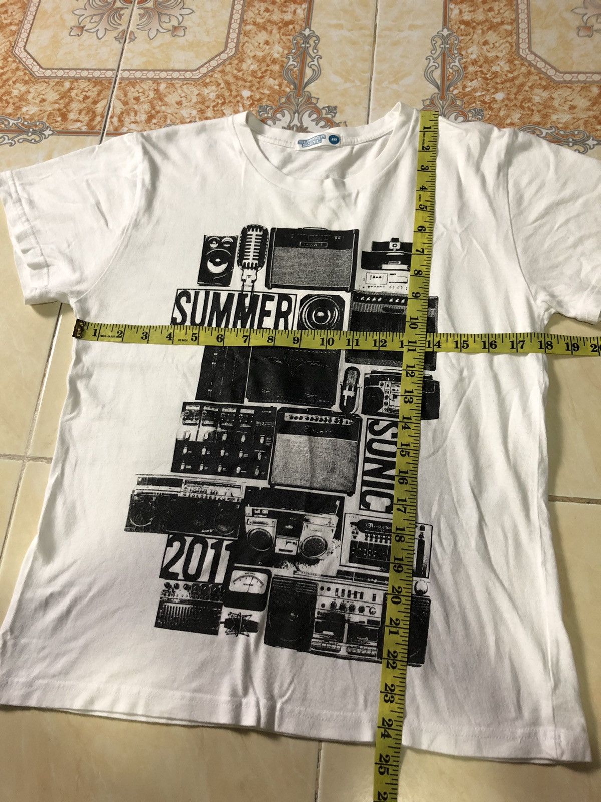 Band Tees VINTAGE SUMMER SONIC 2011 TOUR JAPAN TOKYO OSAKA SHIRT Size US S / EU 44-46 / 1 - 8 Thumbnail