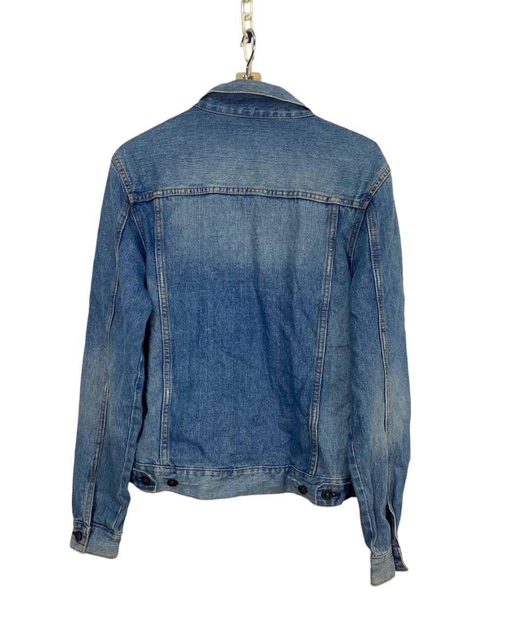 Japanese Brand Unbrand distressed denim jacket Size US S / EU 44-46 / 1 - 2 Thumbnail
