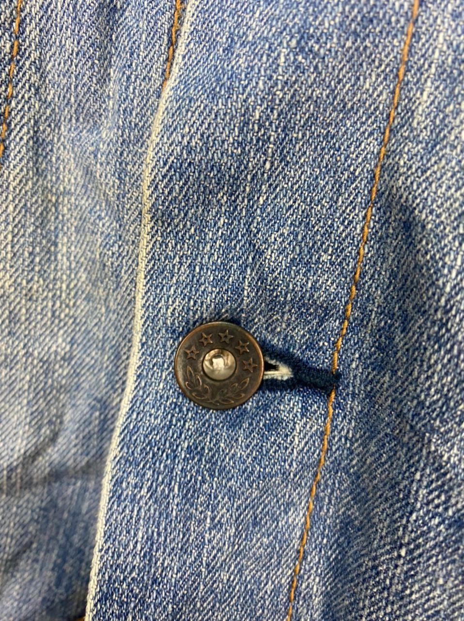 Japanese Brand Unbrand distressed denim jacket Size US S / EU 44-46 / 1 - 5 Thumbnail