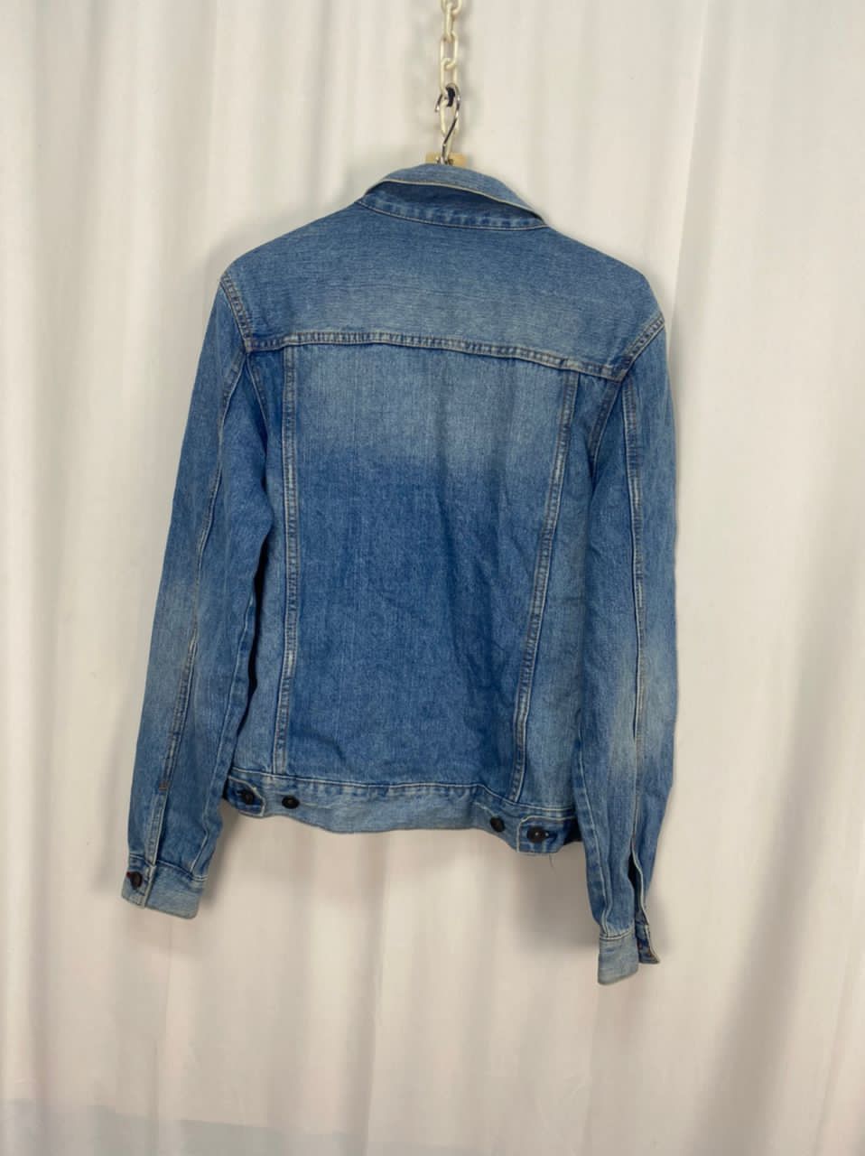 Japanese Brand Unbrand distressed denim jacket Size US S / EU 44-46 / 1 - 8 Thumbnail