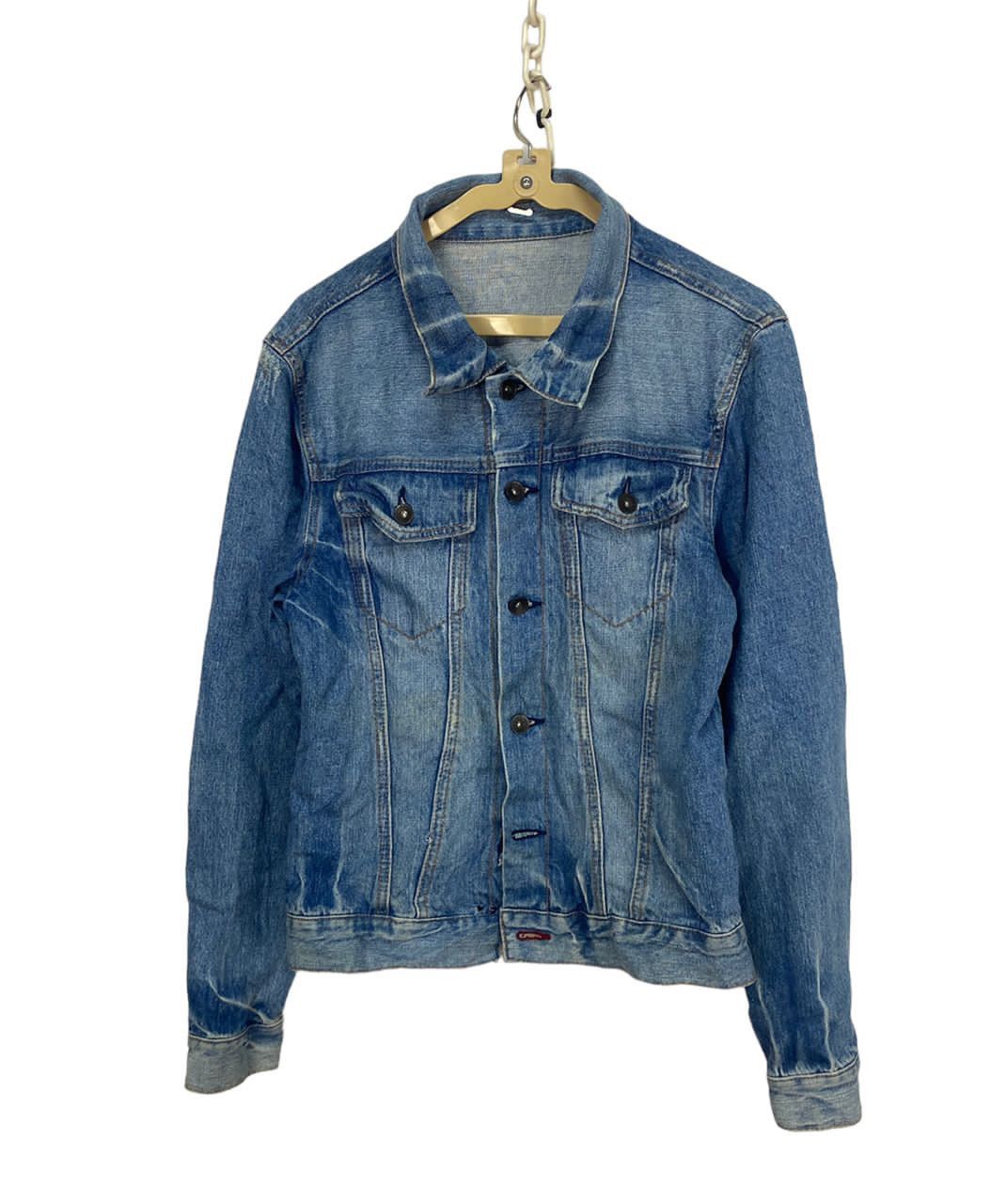 Japanese Brand Unbrand distressed denim jacket Size US S / EU 44-46 / 1 - 1 Thumbnail