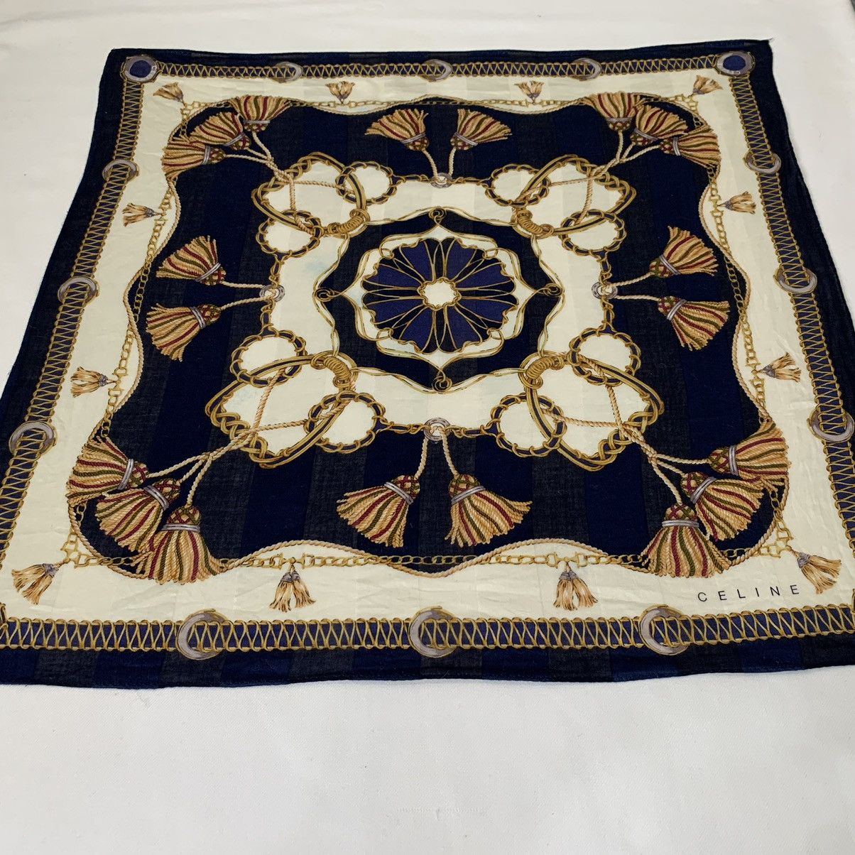 Celine celine bandana handkerchief neckerchief scarf Size ONE SIZE - 5 Thumbnail