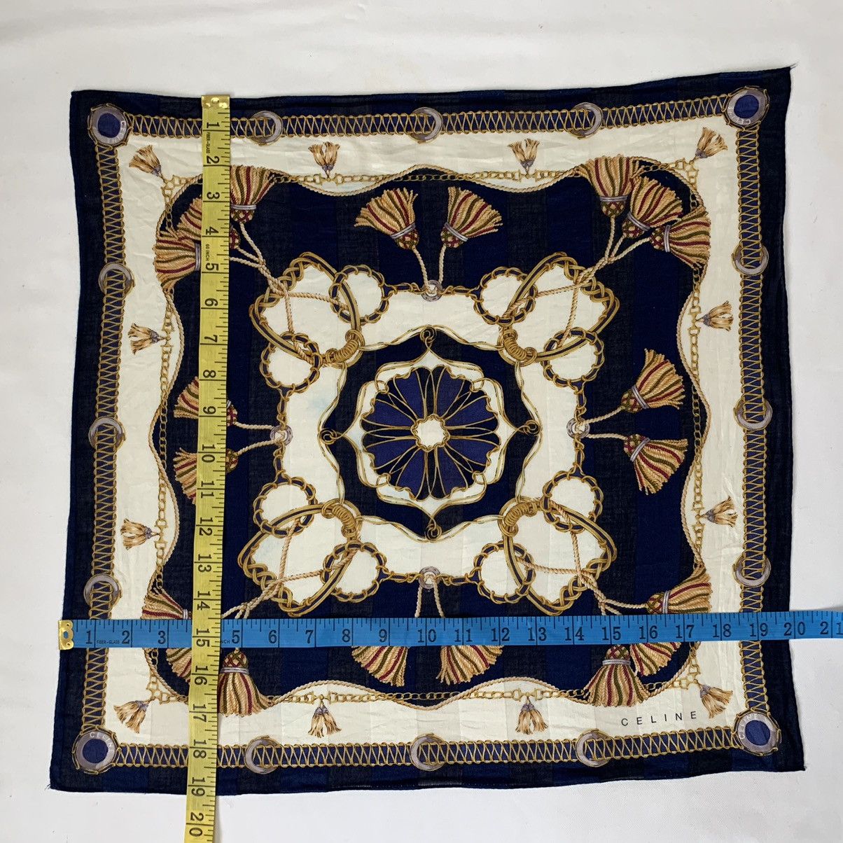 Celine celine bandana handkerchief neckerchief scarf Size ONE SIZE - 6 Thumbnail