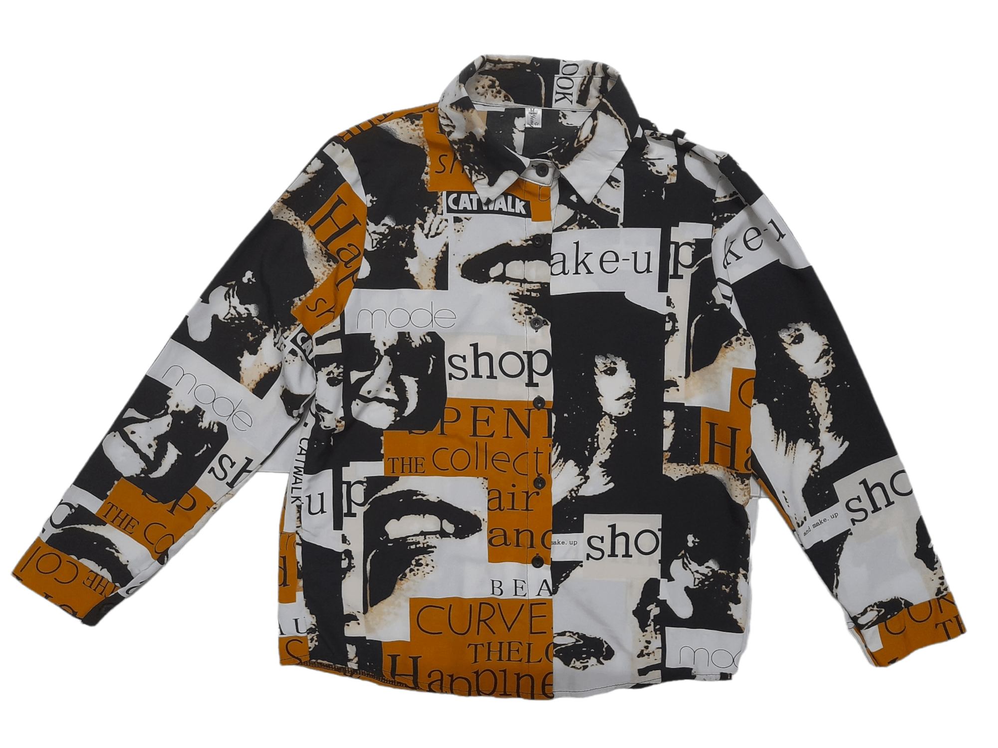 image of Seditionaries Yong Tong The Collection Full Print Shirt (E196), Women's (Size Small)