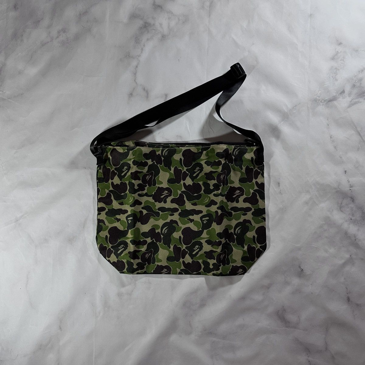 Bape Green 1st Camo Sidebag Size ONE SIZE - 1 Thumbnail