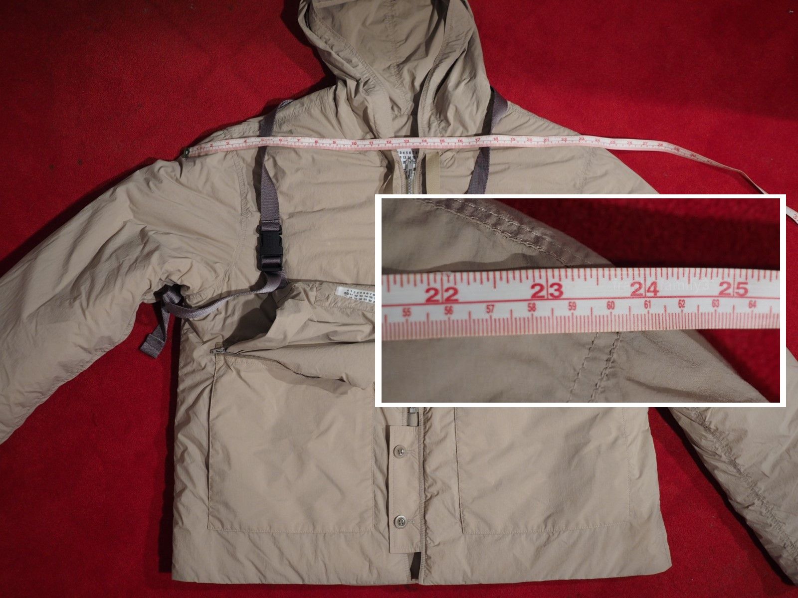 Maison Margiela margiela nylon fabric recyled bomber packable pocket . Size US L / EU 52-54 / 3 - 21 Thumbnail