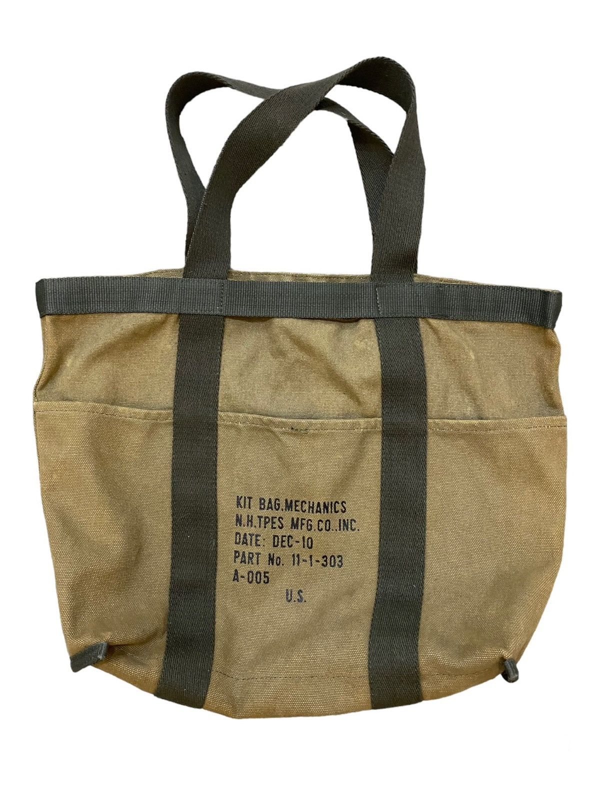 N. Hoolywood Japan Army Mechanic Kit Canvas Bag