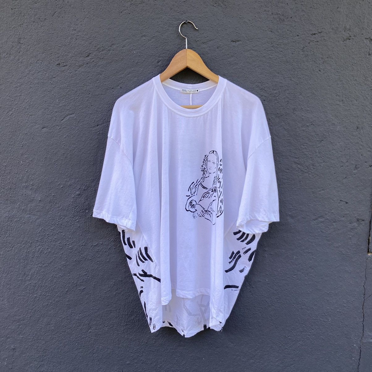 Zara Zara x Van Gogh Oversized Tee ERD GRUNGE HOLY GRAIL TEE Size US L / EU 52-54 / 3 - 2 Thumbnail