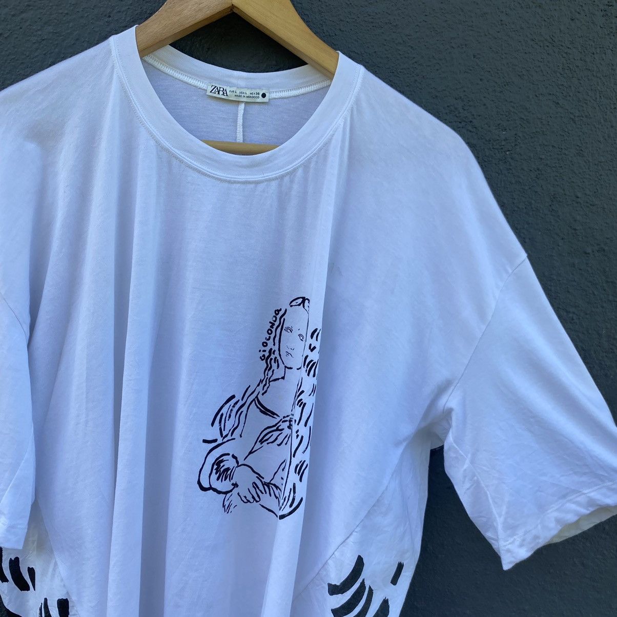 Zara Zara x Van Gogh Oversized Tee ERD GRUNGE HOLY GRAIL TEE Size US L / EU 52-54 / 3 - 5 Thumbnail