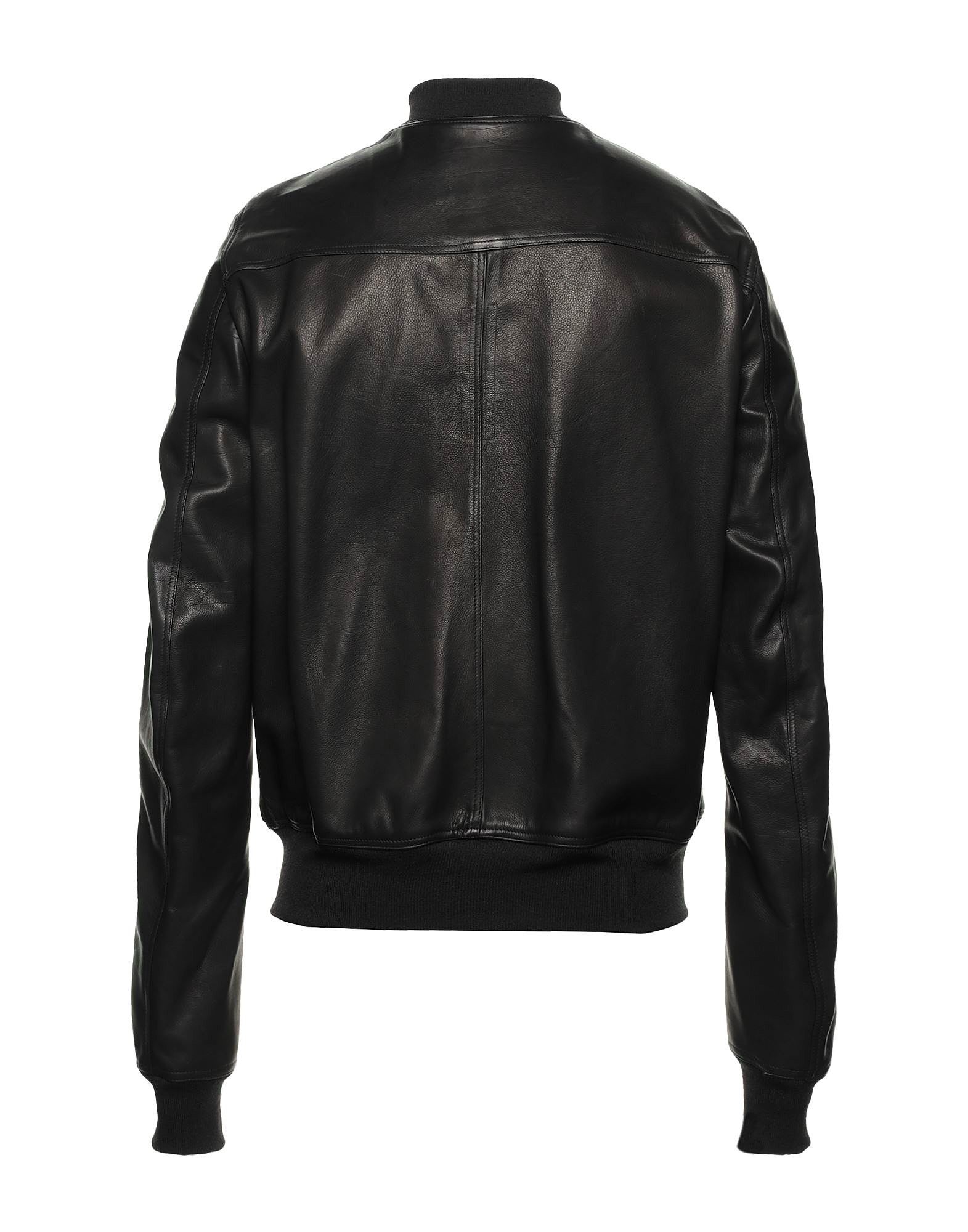 Rick Owens Leather Jacket in Black Size US M / EU 48-50 / 2 - 2 Thumbnail
